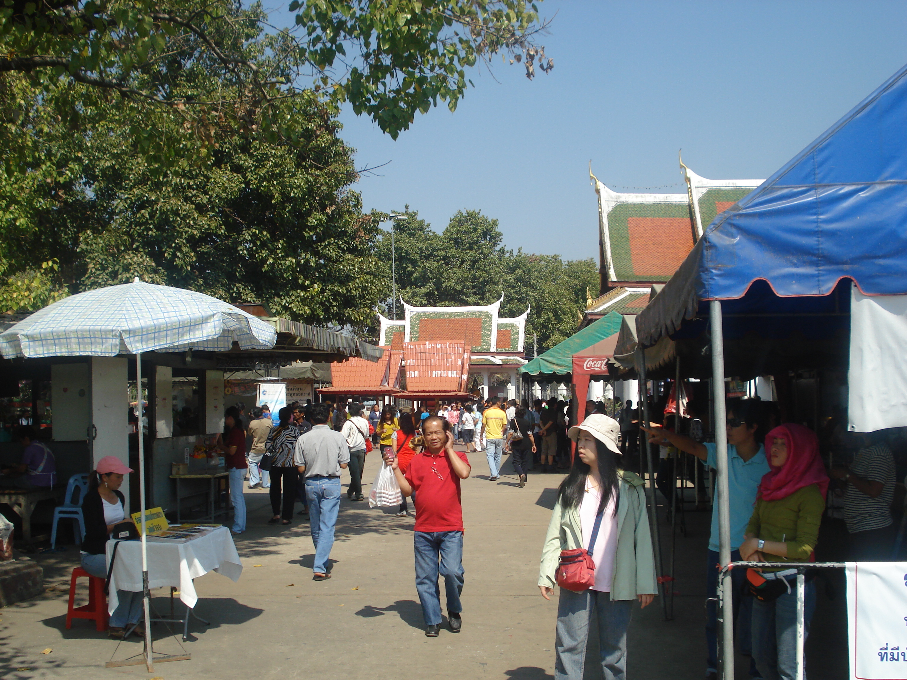 照片 泰国(Thailand) 彭世洛(Phitsanulok) 玛哈泰寺（大舍利寺）(Wat Pra Sri Rattana Mahathat Vora Maha Vihar) 2008-01 9