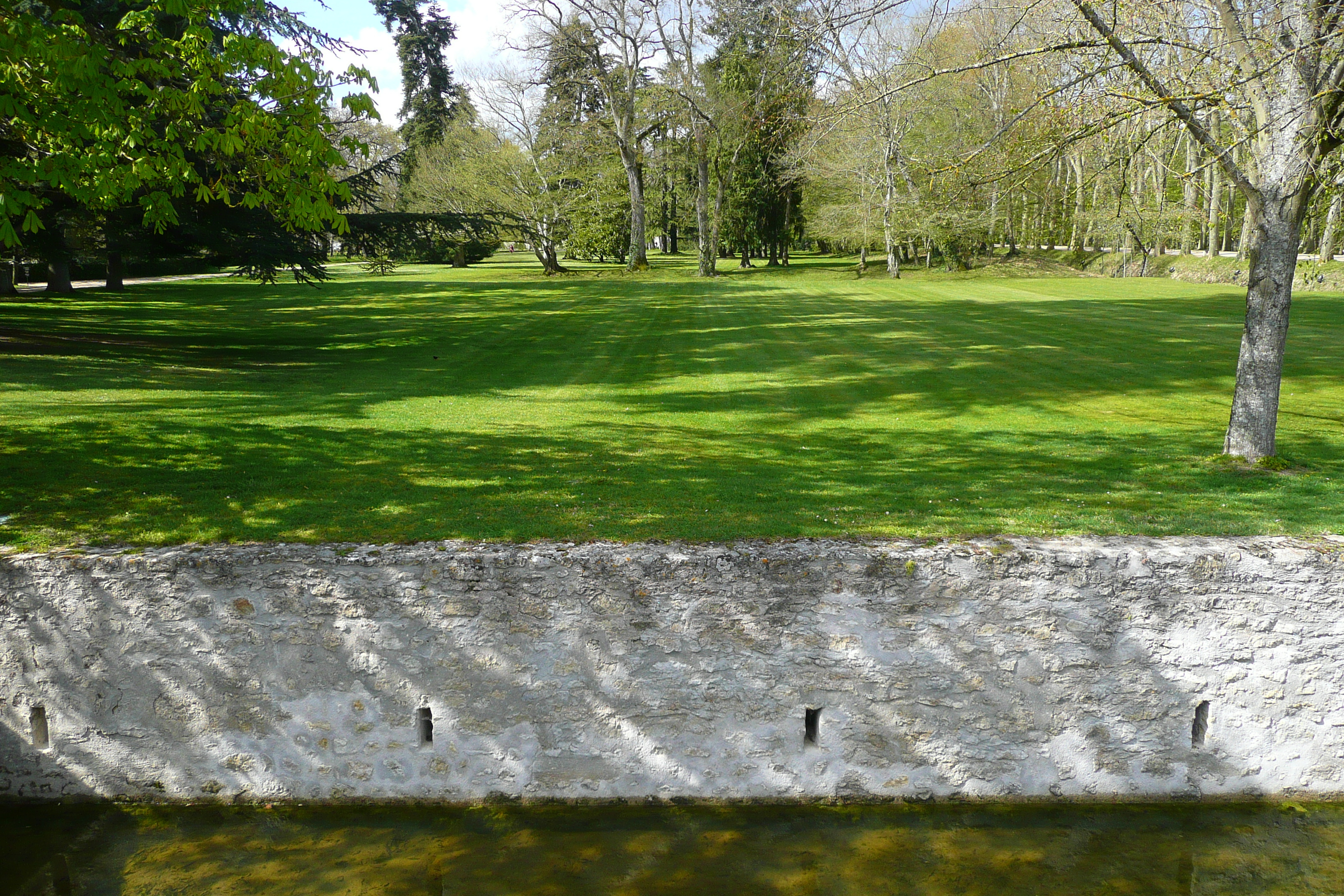 照片 法国(France) 舍农索城堡(Chenonceau Castle) 舍农索城堡花园(Gardens of Chenonceau) 2008-04 25