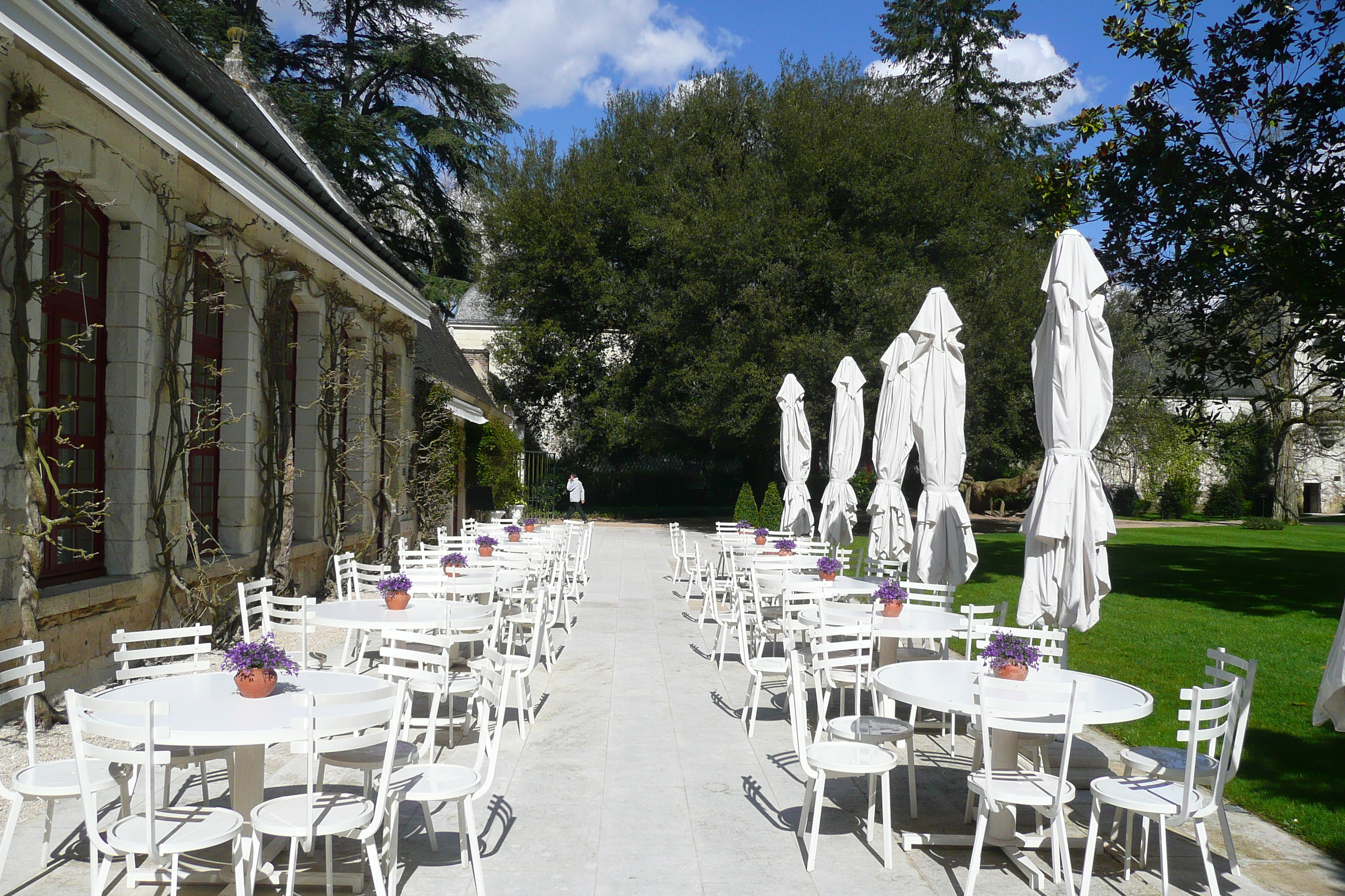照片 法国(France) 舍农索城堡(Chenonceau Castle) 舍农索城堡花园(Gardens of Chenonceau) 2008-04 7