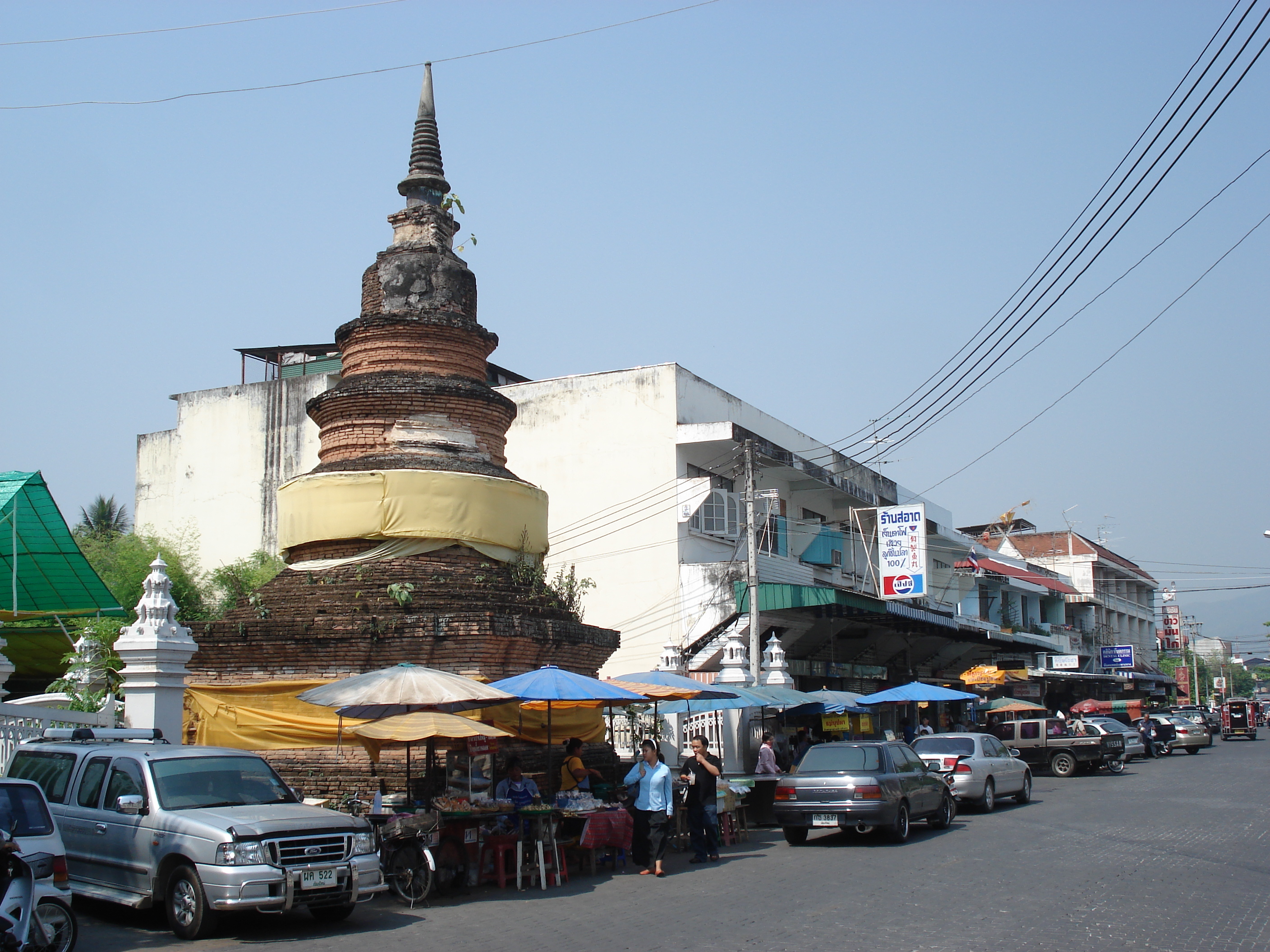 照片 泰国(Thailand) 清迈(Chiang Mai) 护城河内(Inside Canal) 2006-04 53