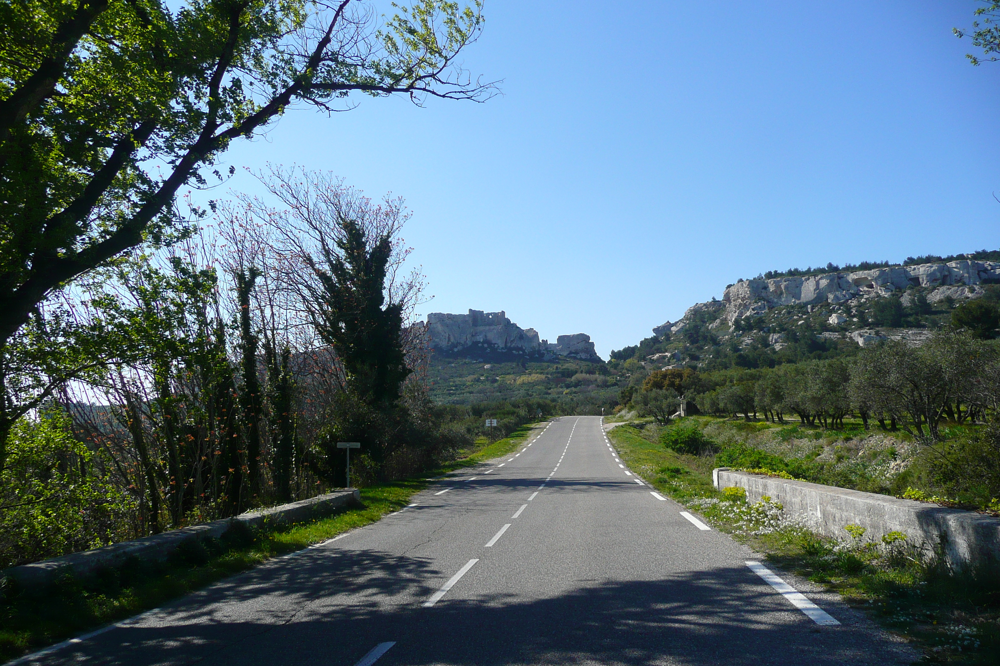 照片 法国(France) 普罗旺斯(Provence) 穆里耶至莱博公路(Mouries to Baux de Provence road) 2008-04 13