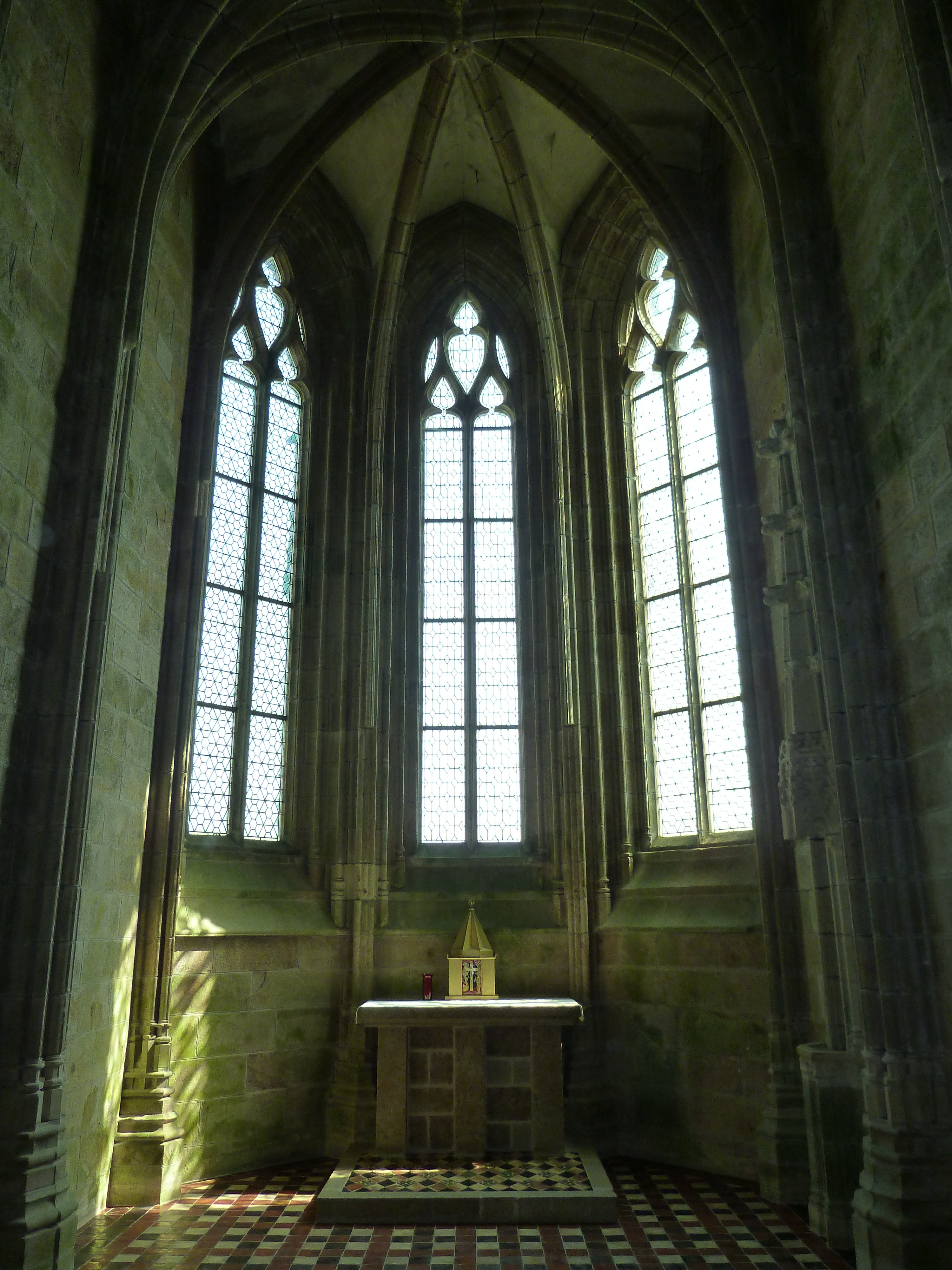 照片 法国(France) 圣米歇尔山(Mont St Michel) 圣米歇尔山修道院(Mont St Michel Abbey) 2010-04 154