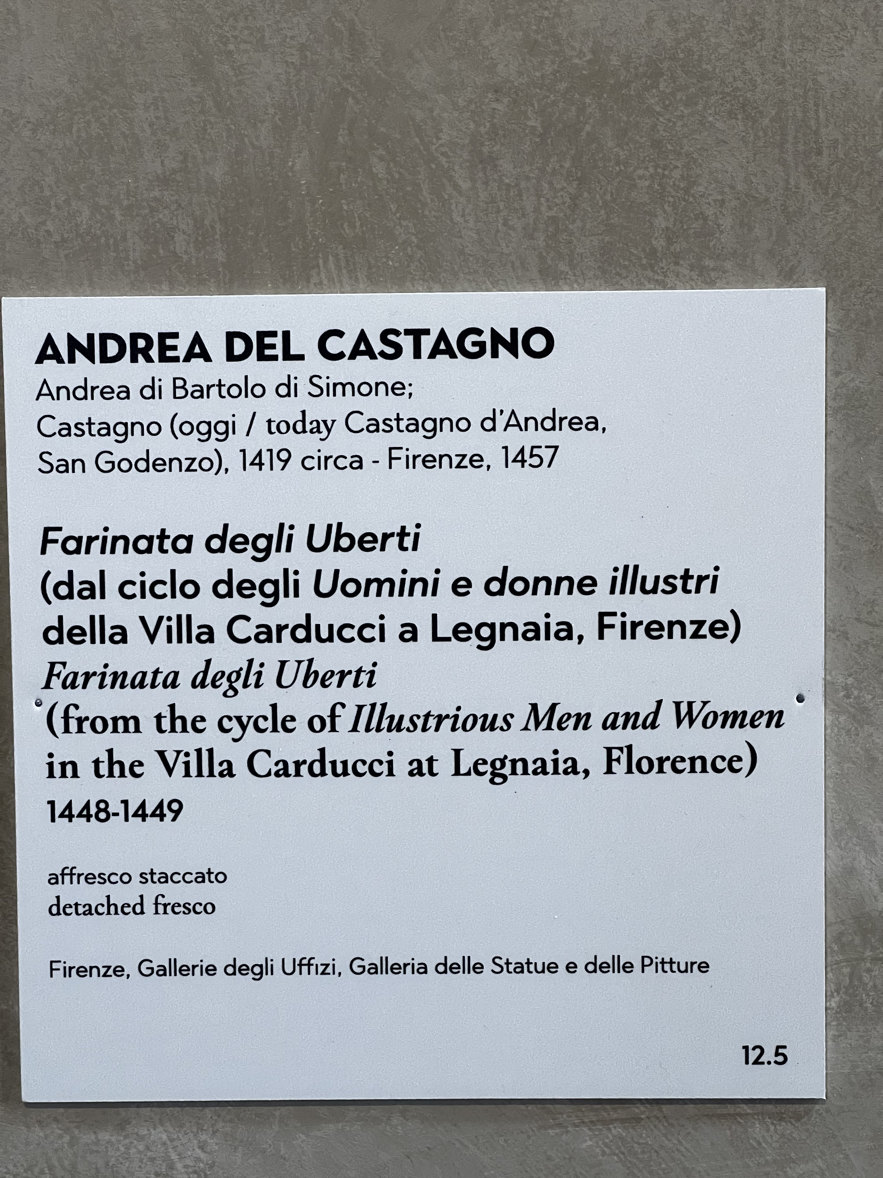 照片 意大利(Italy) 佛罗伦萨(Florence) 巴杰罗博物馆(Bargello Museum) 2022-05 72