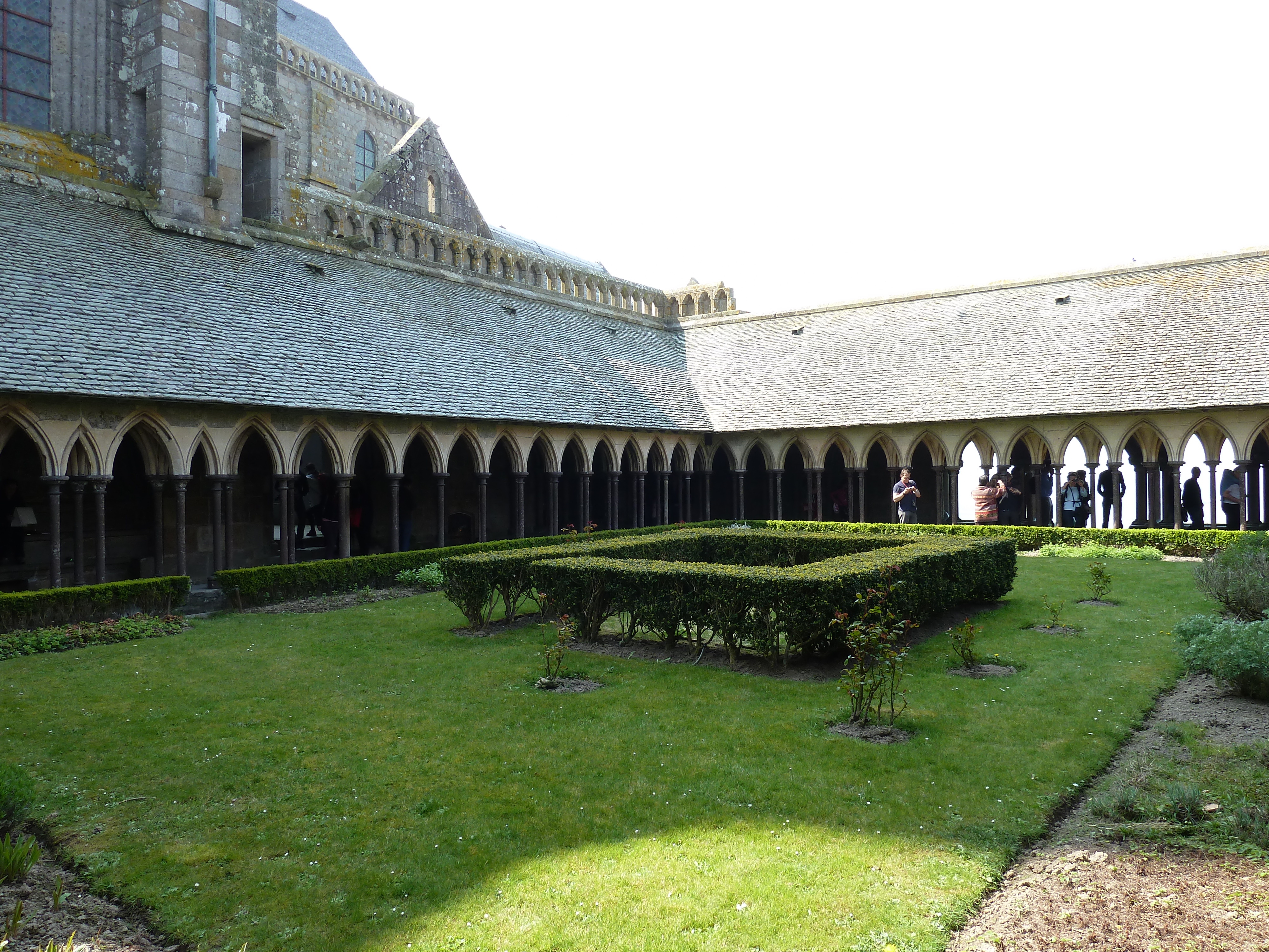 照片 法国(France) 圣米歇尔山(Mont St Michel) 圣米歇尔山修道院回廊(Mont St Michel Abbey Cloister) 2010-04 72