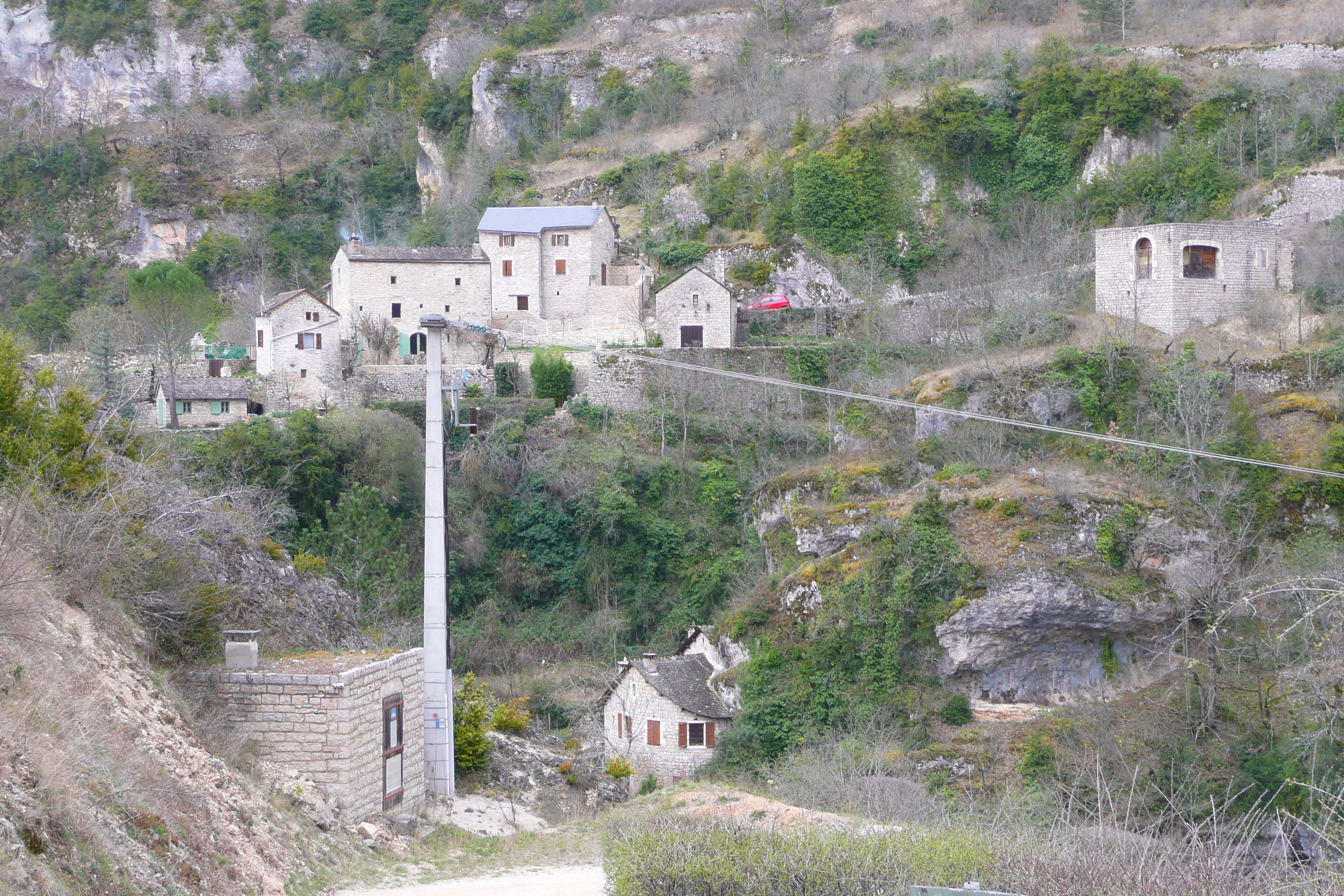 照片 法国(France) 塔恩峡谷(Gorges du Tarn) 2008-04 1
