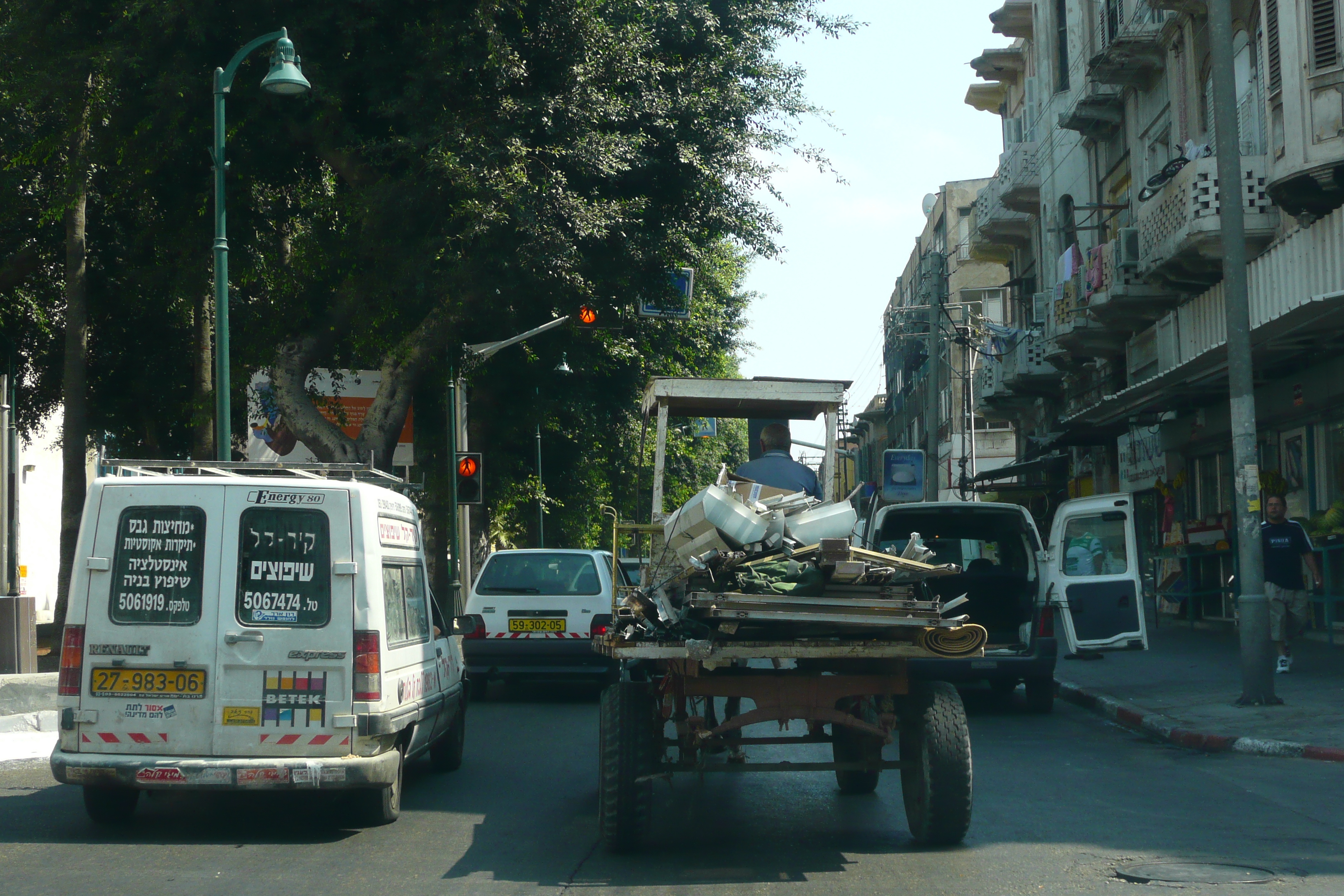 照片 以色列(Israel) 特拉维夫(Tel Aviv) 耶路撒冷街(Yerushalyim Street) 2007-06 28