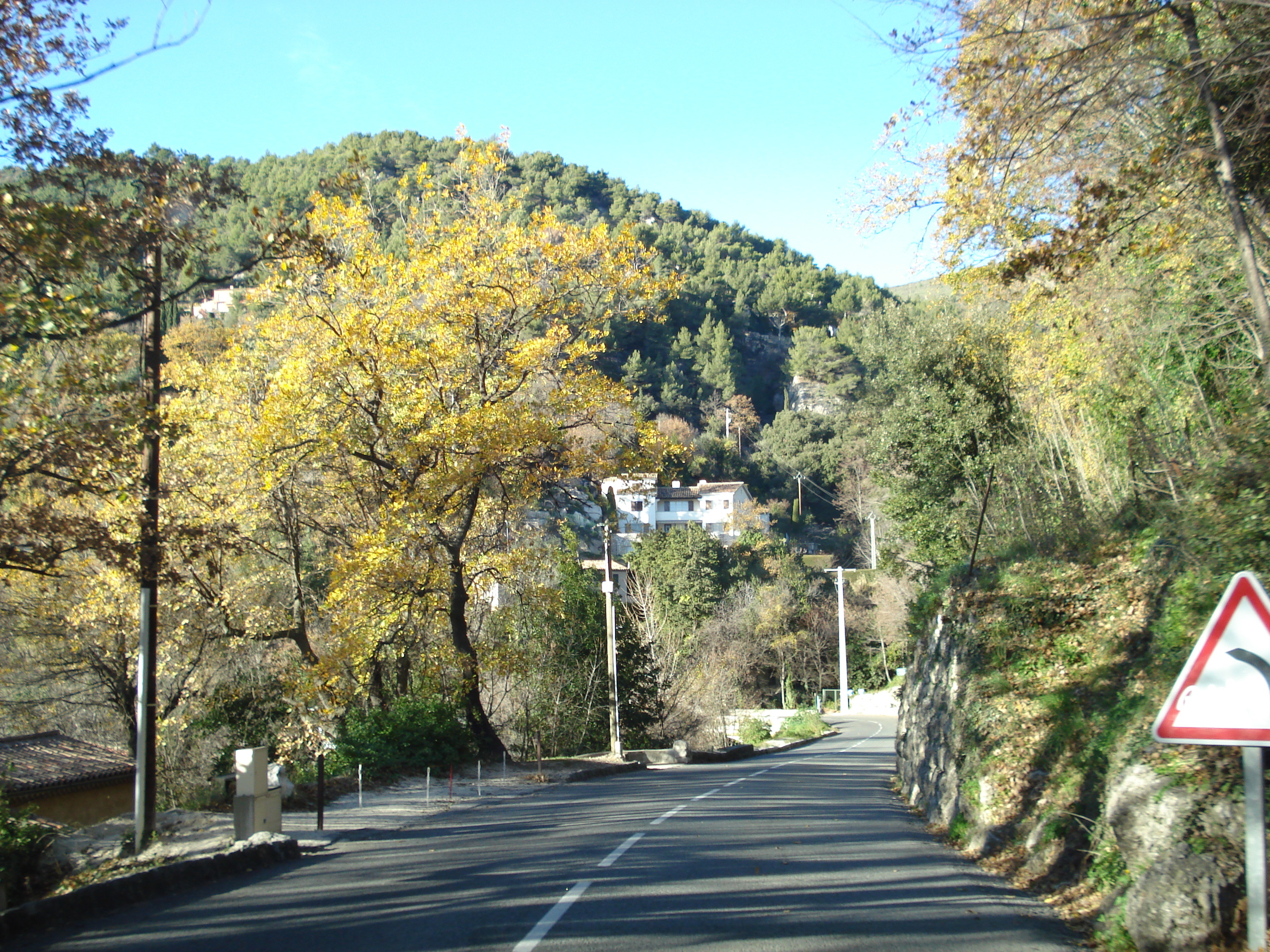 照片 法国(France) 蔚蓝海岸(French Riviera) 旺斯山口公路(Col de Vence road) 2007-01 3