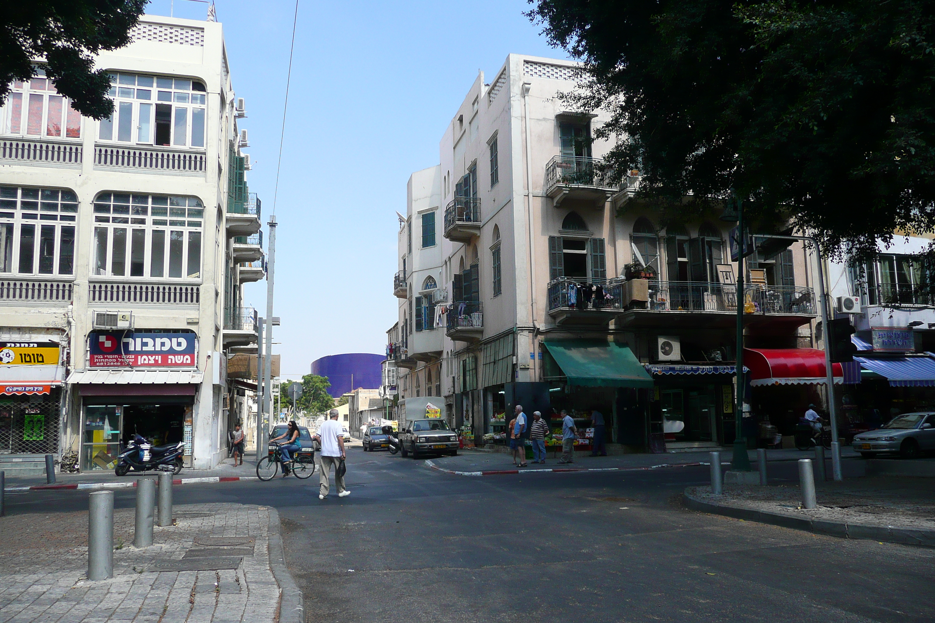 照片 以色列(Israel) 特拉维夫(Tel Aviv) 耶路撒冷街(Yerushalyim Street) 2007-06 23