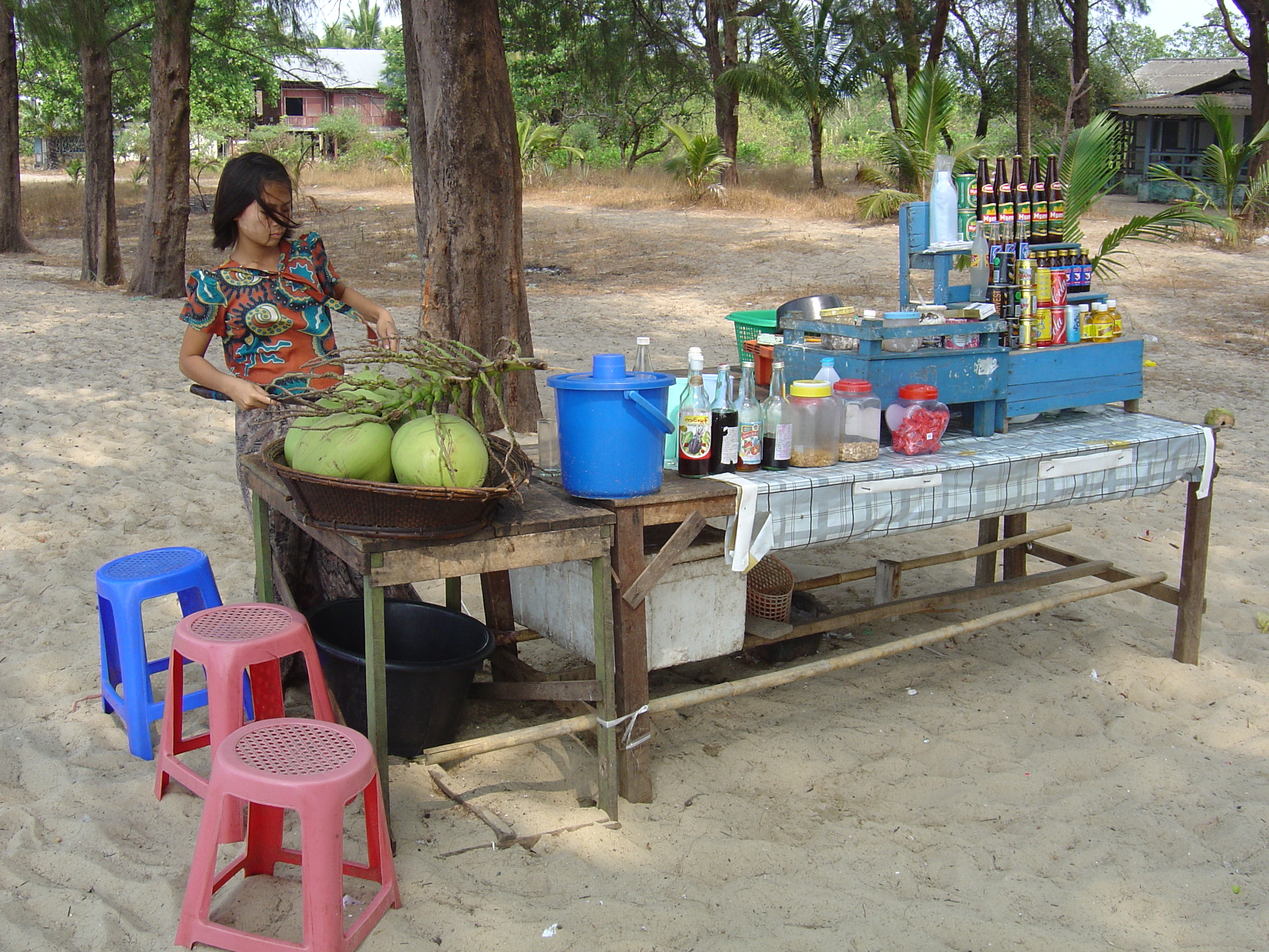 照片 缅甸(Myanmar) 茂马干海滩(Maungmagan beach) 2005-01 71