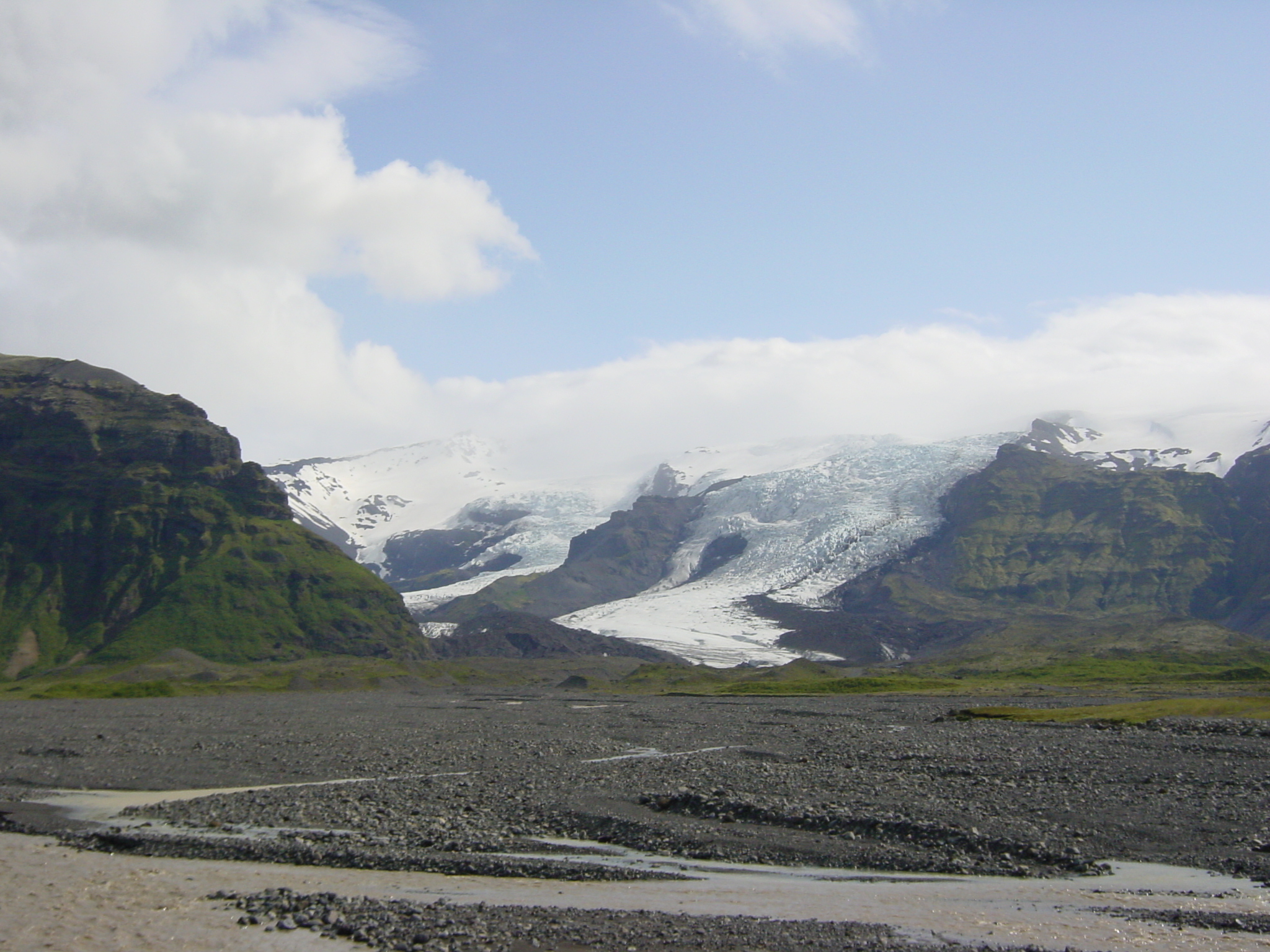 照片 冰岛(Iceland) 斯卡夫塔山冰川(Skaftafellsjokull) 2003-06 23