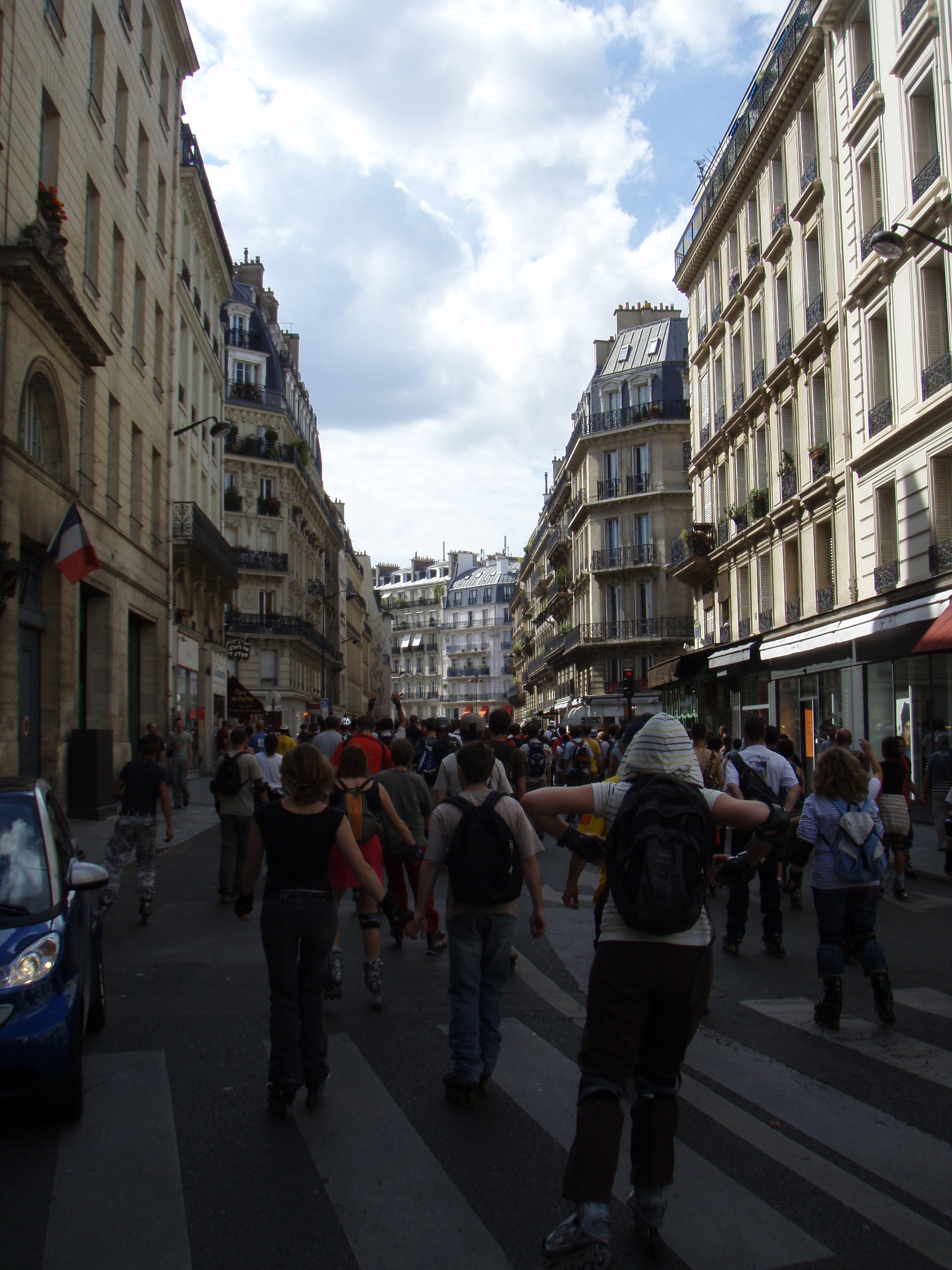 照片 法国(France) 巴黎(Paris) 轮滑漫游活动(Randonnee Roller et Coquillages) 2007-07 108