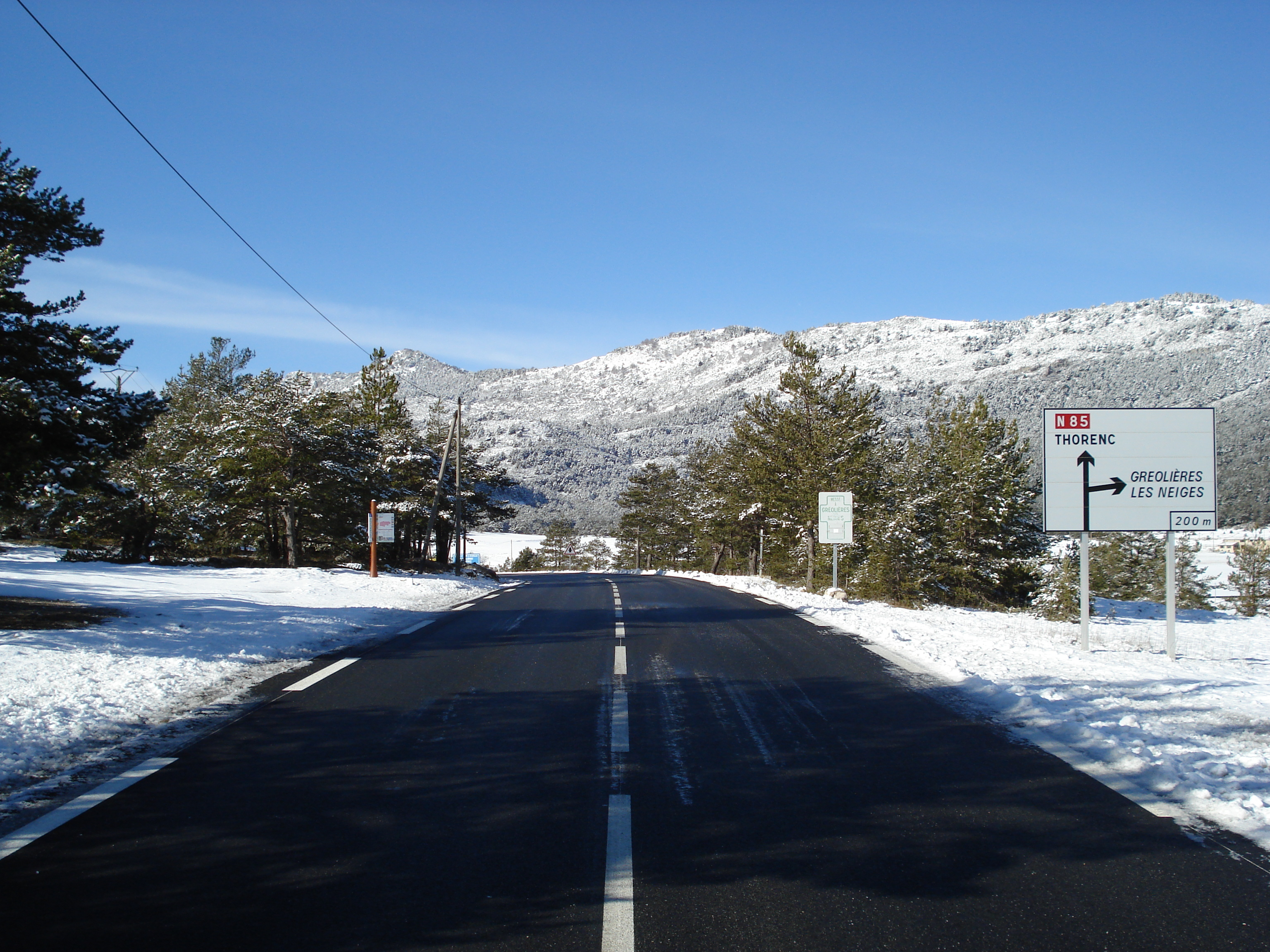 照片 法国(France) 库尔瑟古勒至格雷奥利耶雪场公路(Coursegoule to Greolieres les neiges road) 2007-01 115