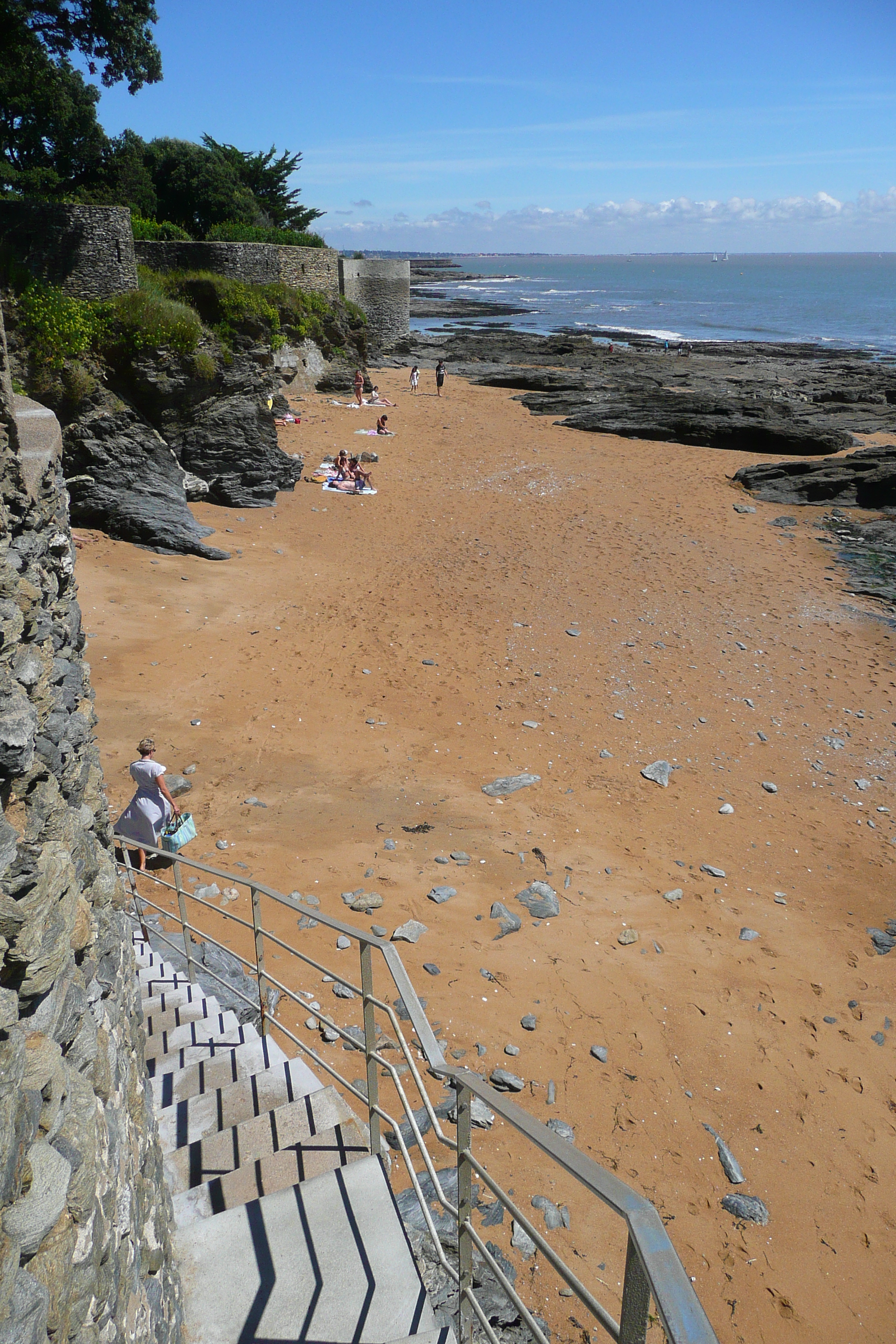 照片 法国(France) 波尔尼克(Pornic) 滨海圣玛丽(Sainte Marie sur Mer) 2008-07 20
