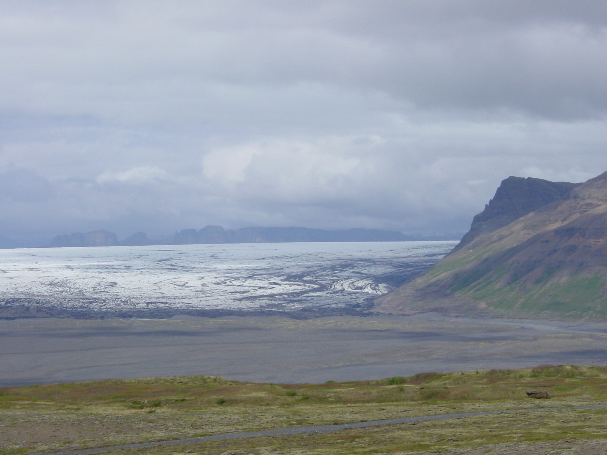 照片 冰岛(Iceland) 斯卡夫塔山冰川(Skaftafellsjokull) 2003-06 41