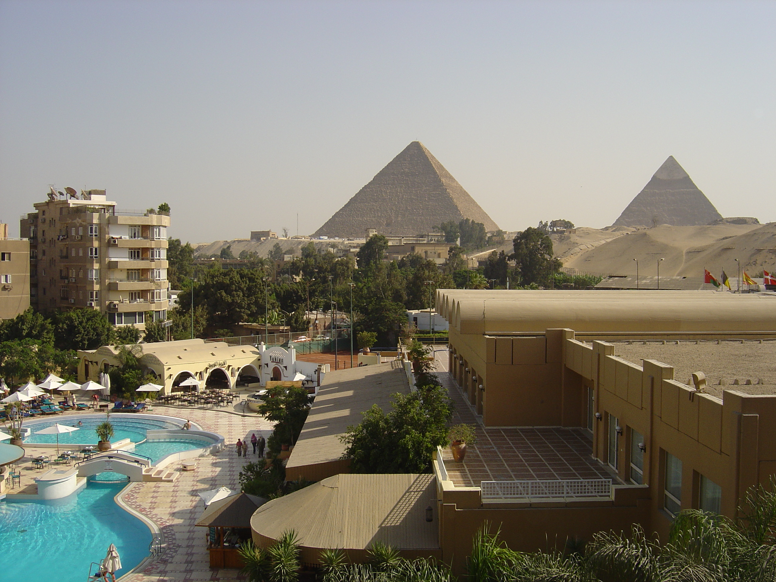 照片 埃及(Egypt) 吉萨(Giza) 金字塔艾美酒店(Le Meridien Pyramids) 2004-09 0
