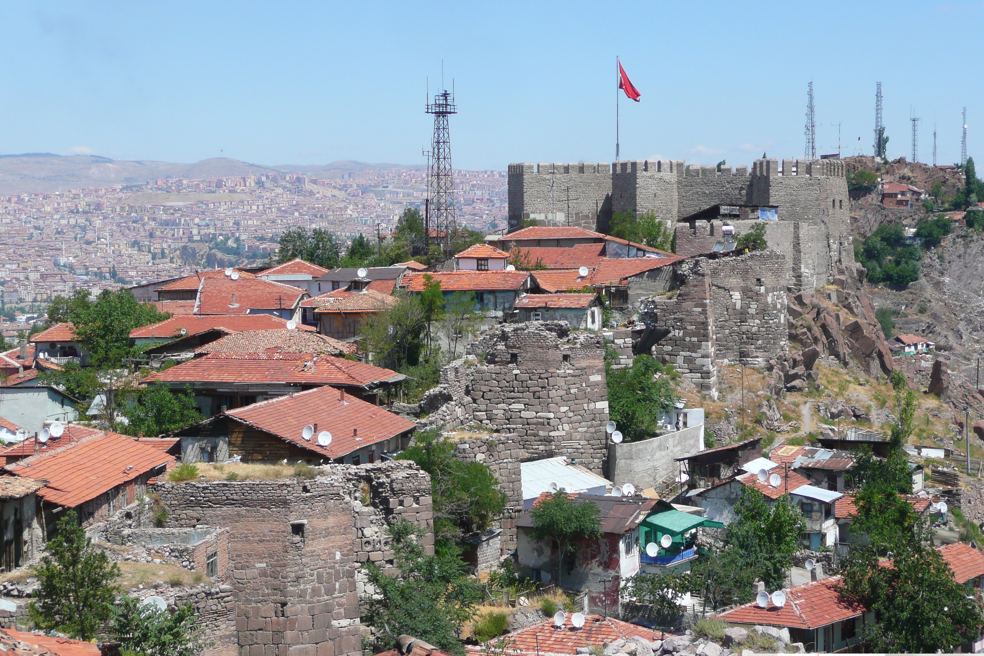 照片 土耳其(Turkey) 安卡拉(Ankara) 安卡拉城堡(Ankara Fortress) 2008-07 34