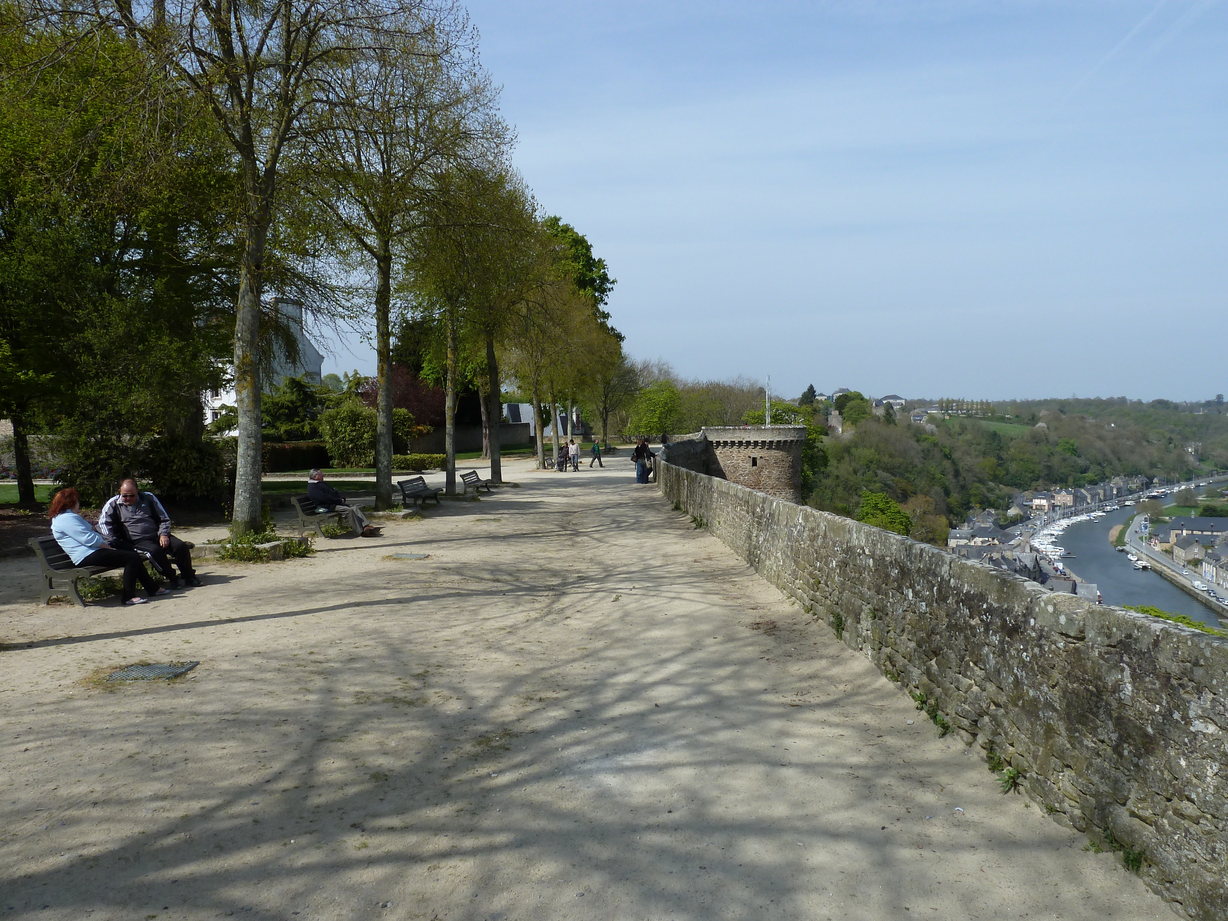 照片 法国(France) 迪南(Dinan) 迪南城墙(Dinan city walls) 2010-04 18