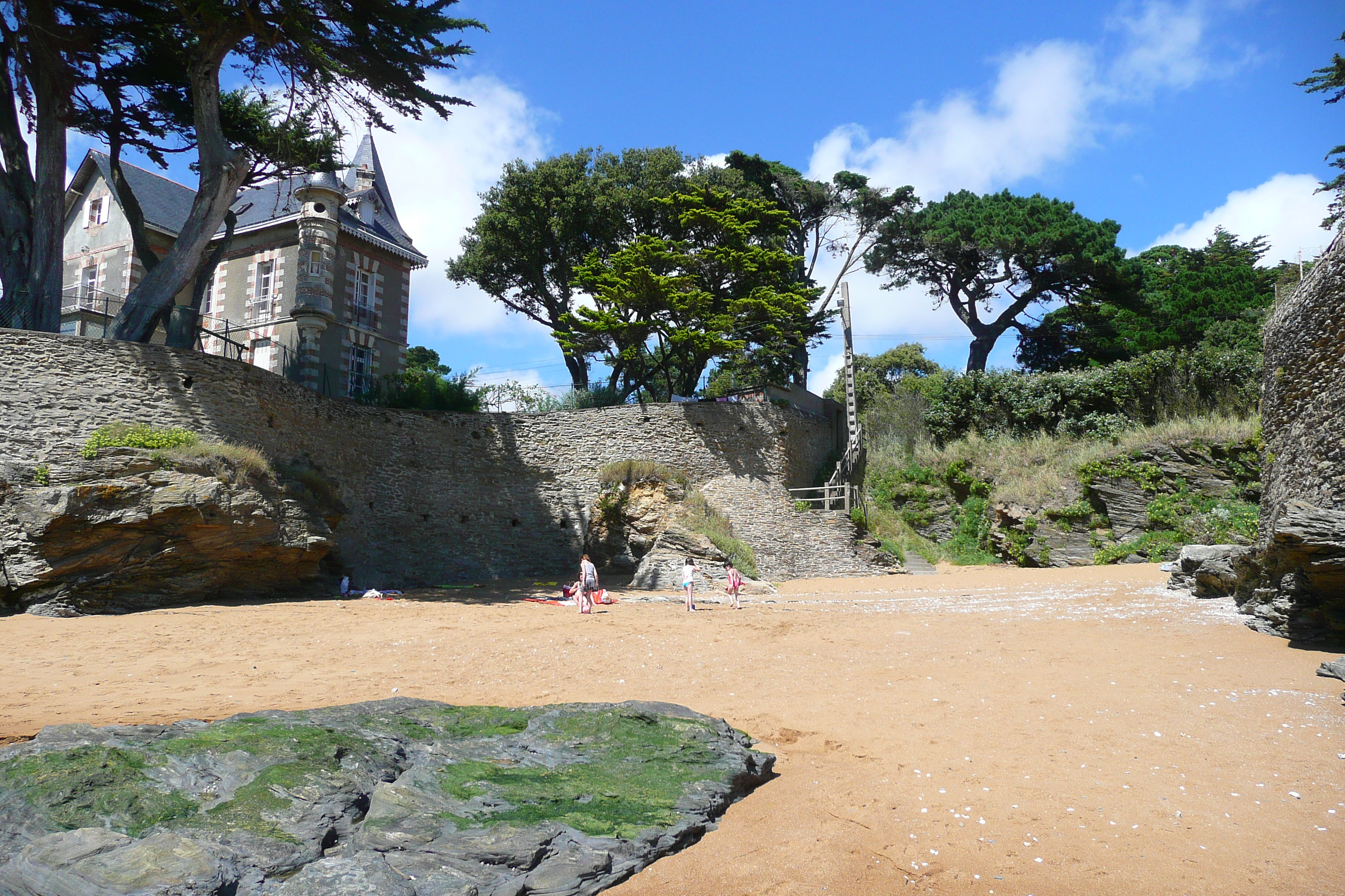 照片 法国(France) 波尔尼克(Pornic) 大谷海滩(grandes vallees Beach) 2008-07 32