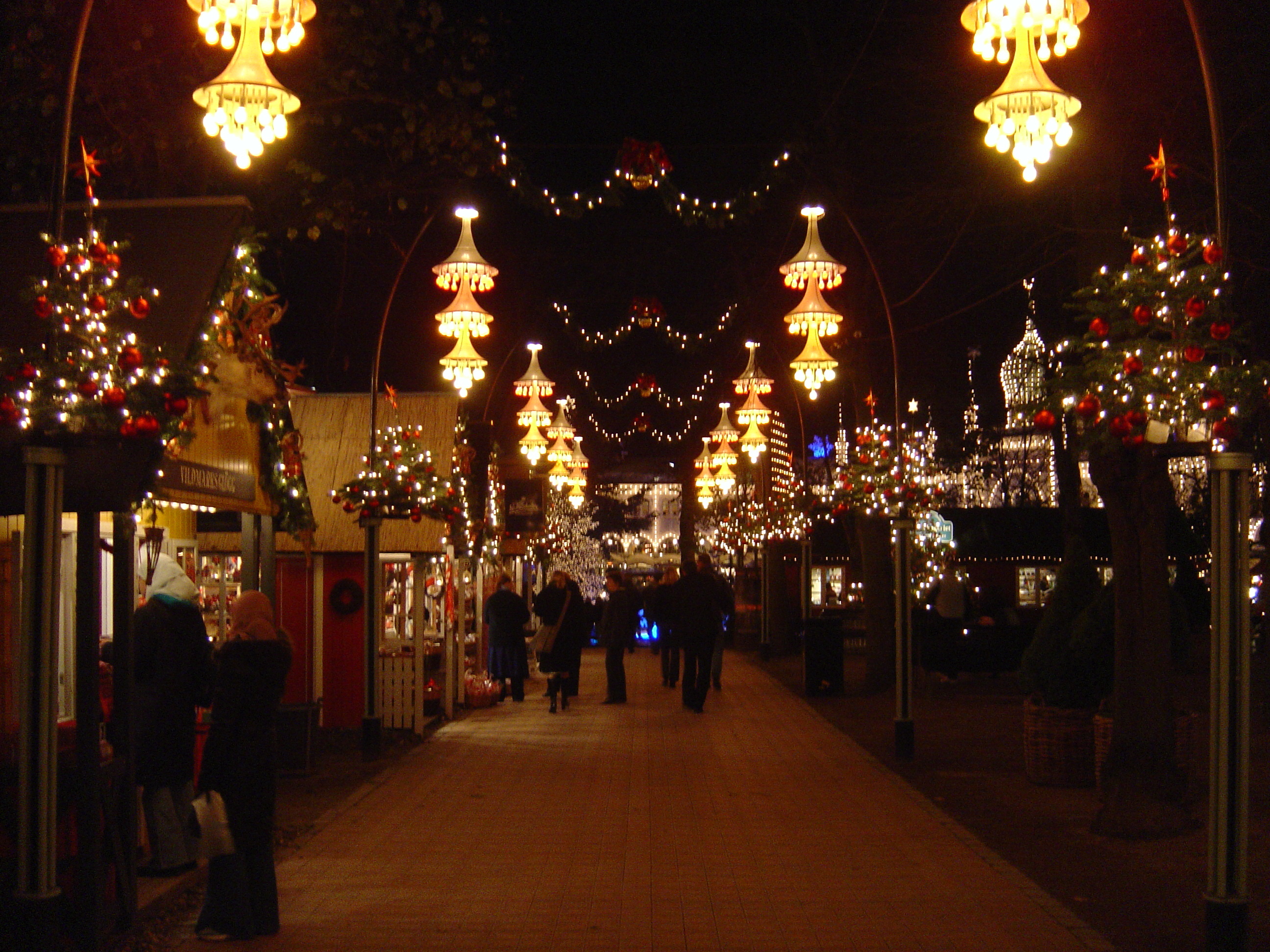照片 丹麦(Denmark) 哥本哈根(Copenhagen) 蒂沃利公园(Tivoli Park) 2004-11 34