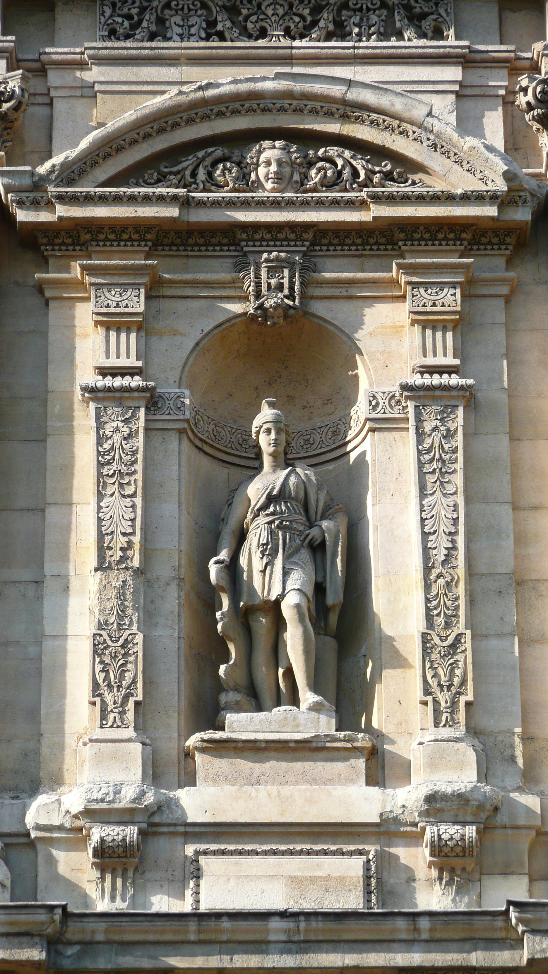 照片 法国(France) 巴黎(Paris) 卢浮宫(Louvre) 卢浮宫临河立面(Riverside facade of Louvre) 2007-07 38