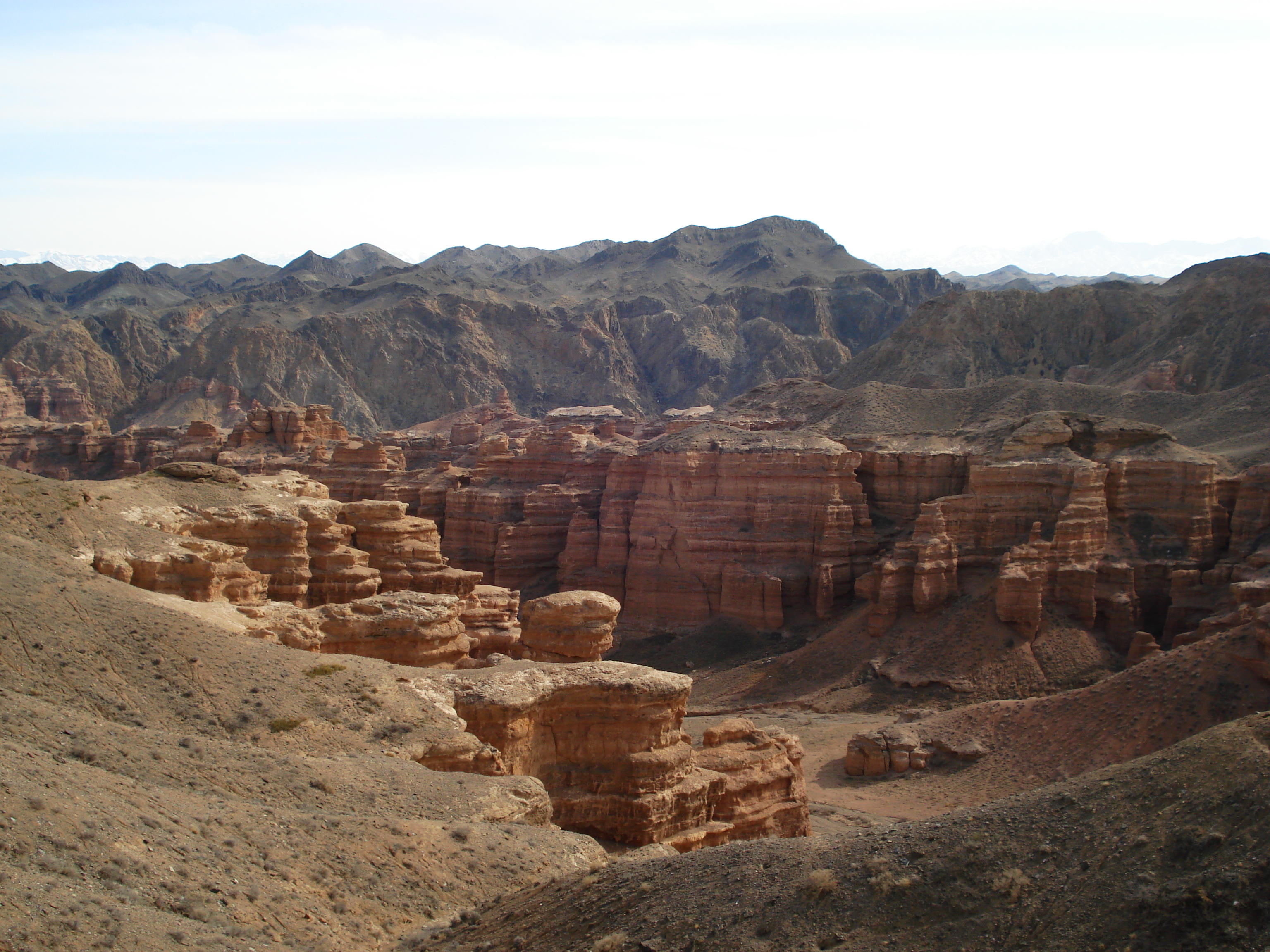 照片 哈萨克斯坦(Kazakhstan) 恰伦峡谷(Charyn Canyon) 2007-03 24