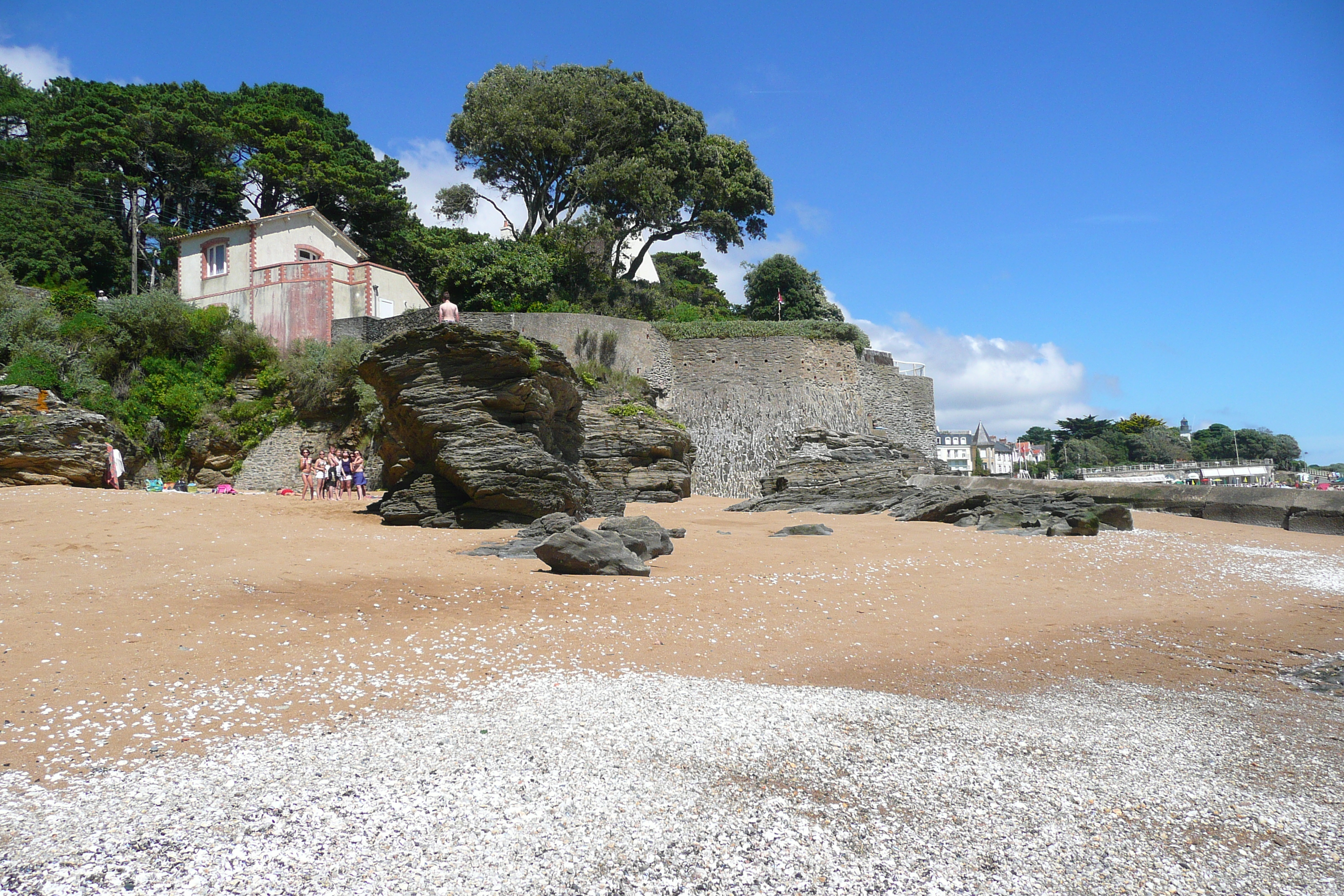 照片 法国(France) 波尔尼克(Pornic) 诺韦亚尔海滩(Noveillard Beach) 2008-07 22