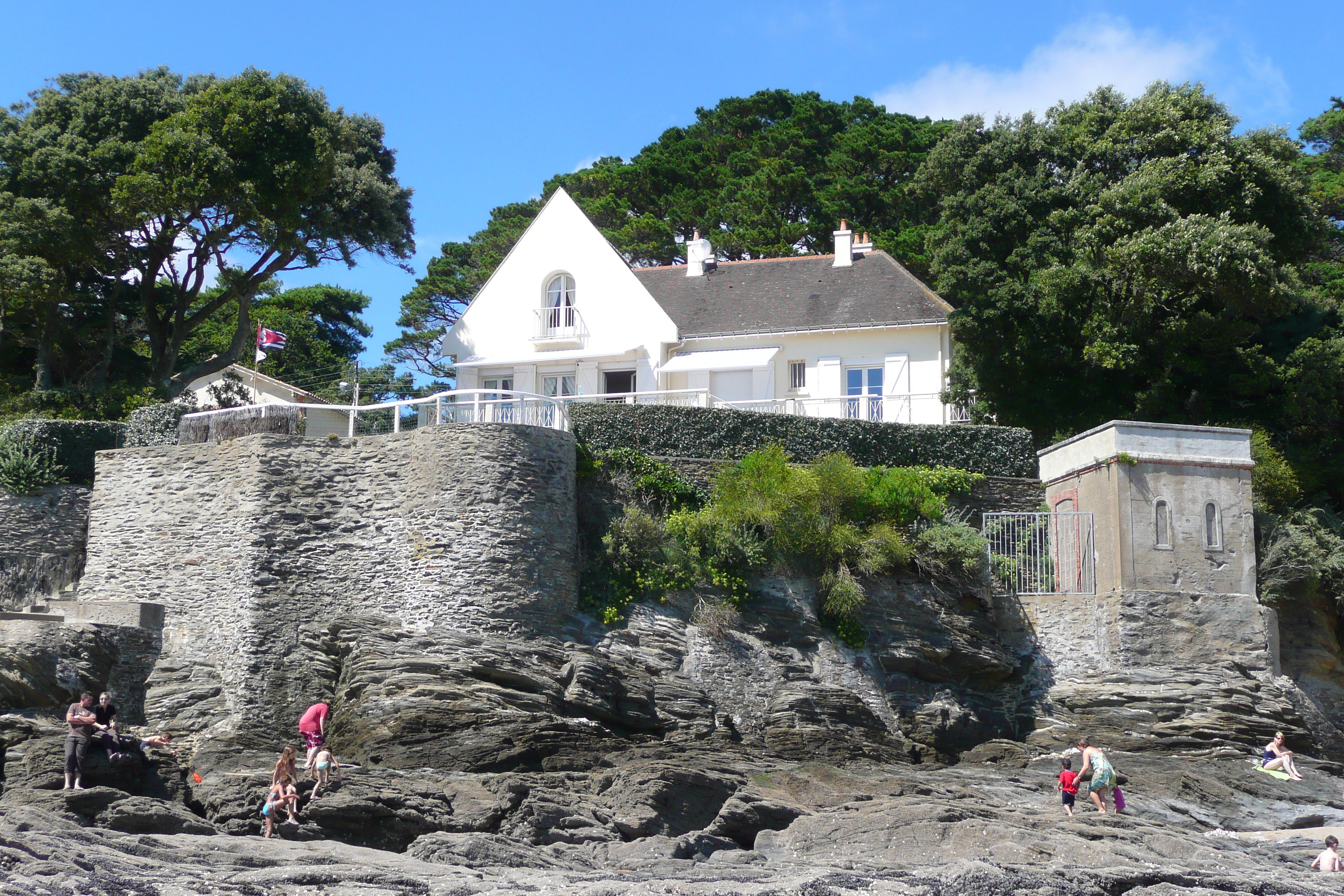 照片 法国(France) 波尔尼克(Pornic) 诺韦亚尔海滩(Noveillard Beach) 2008-07 17