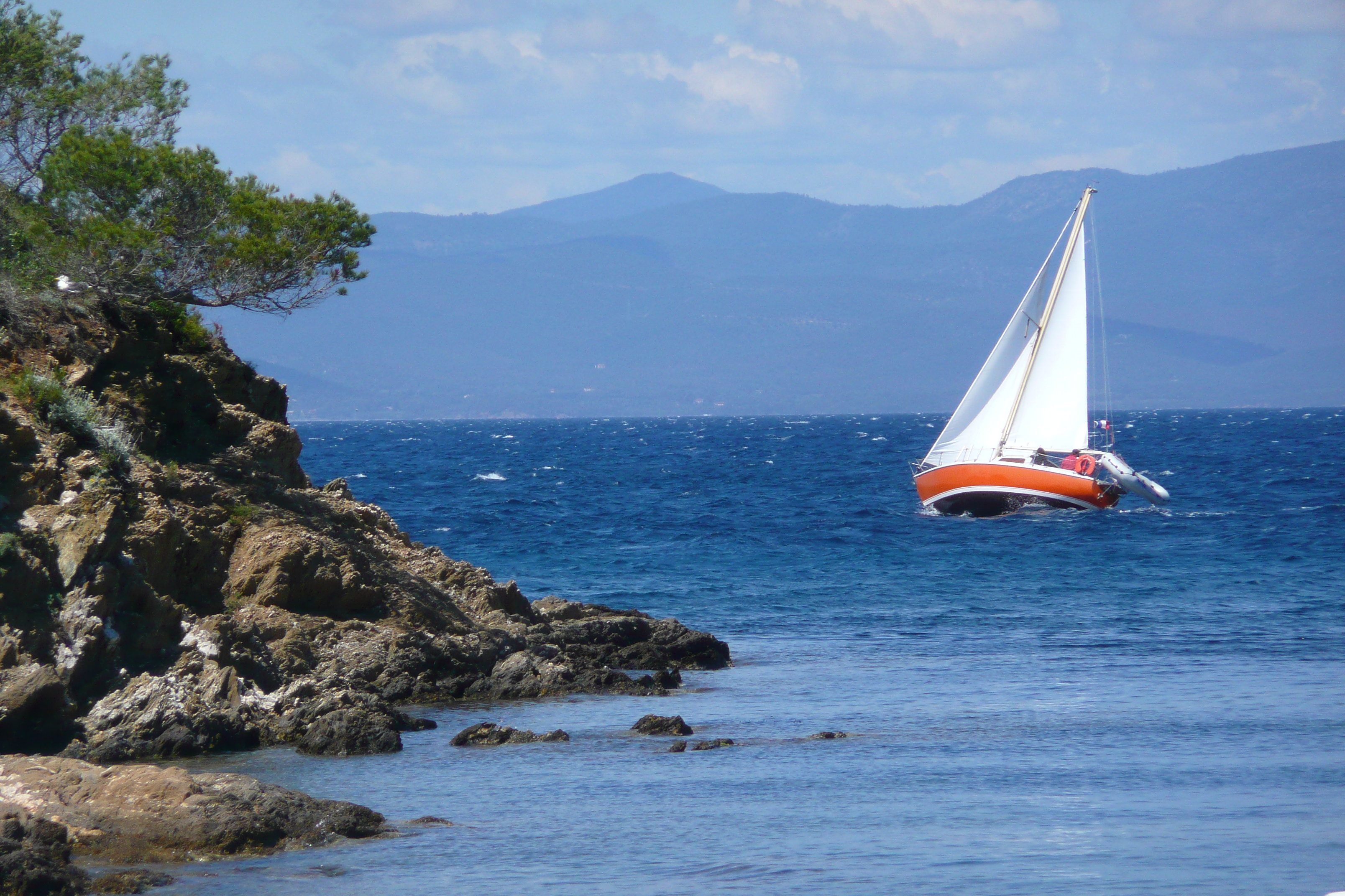 照片 法国(France) 波克罗勒岛(Porquerolles Island) 阿利卡斯特尔海滩(Alycastre beach) 2008-05 16