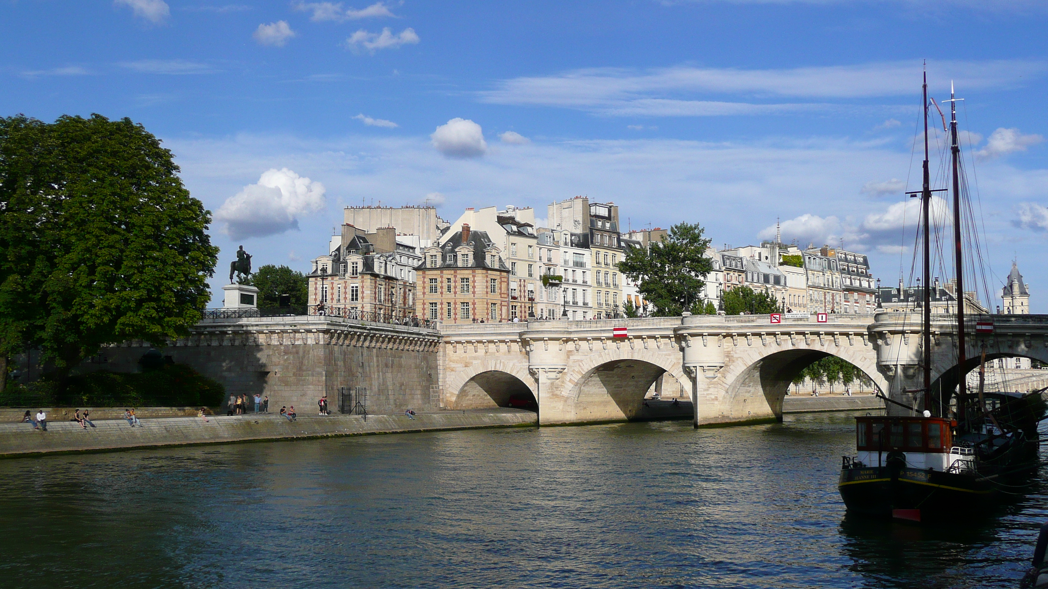 照片 法国(France) 巴黎(Paris) 塞纳河(Seine river) 2007-07 1