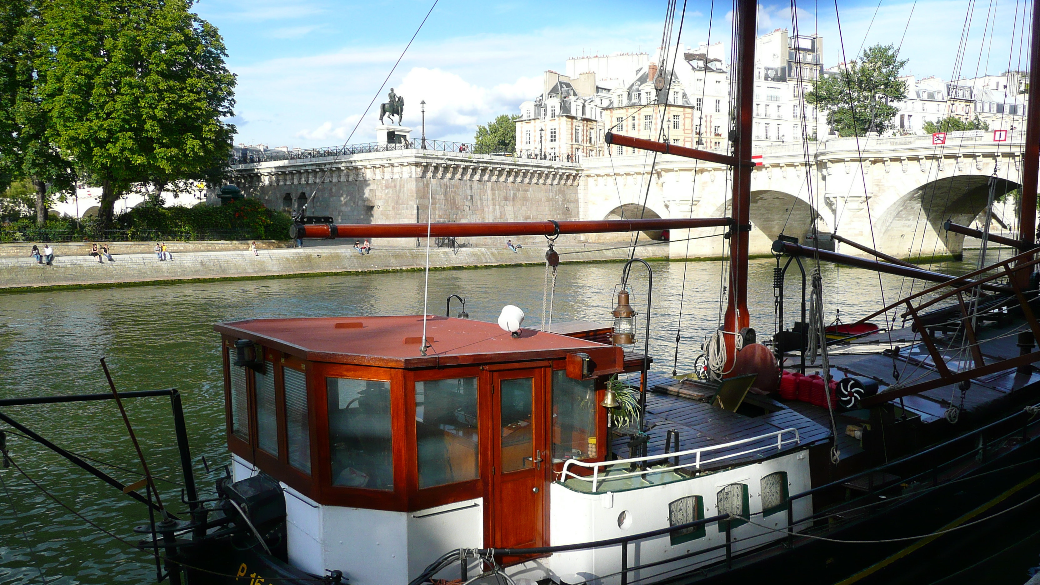 照片 法国(France) 巴黎(Paris) 塞纳河(Seine river) 2007-07 7
