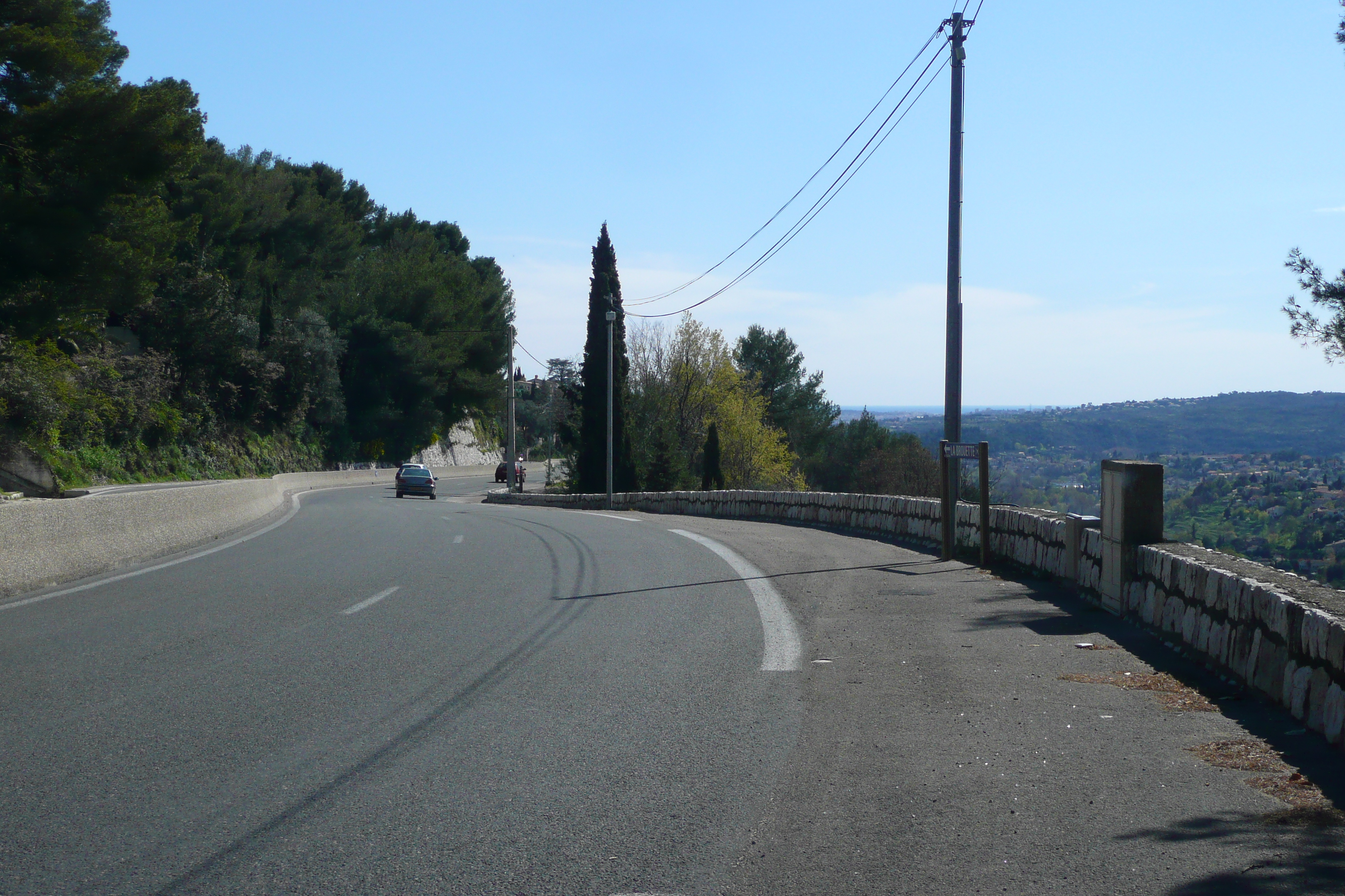 照片 法国(France) 蔚蓝海岸(French Riviera) 旺斯至卡涅公路(Vence to Cagnes road) 2008-03 15