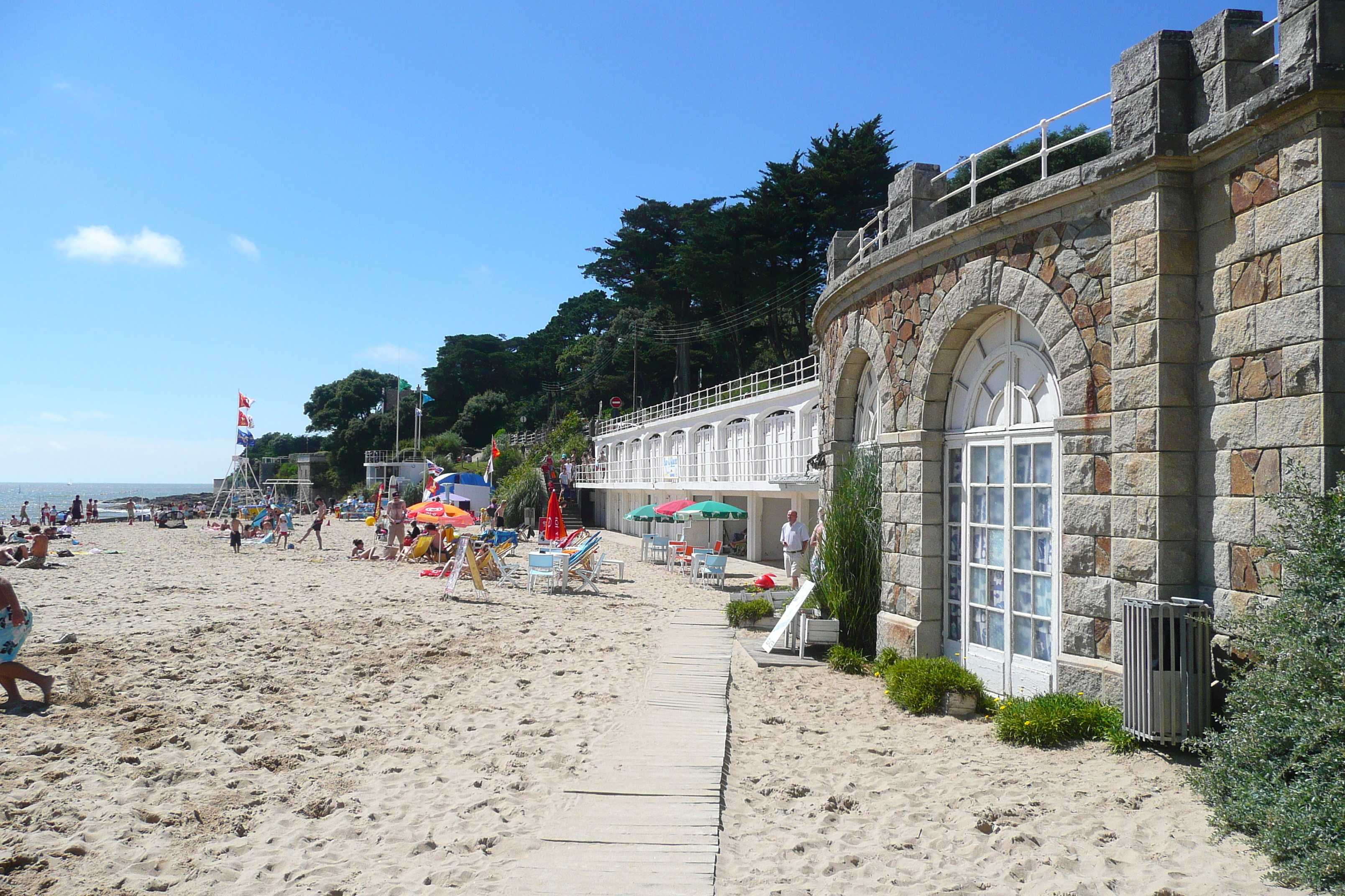 照片 法国(France) 波尔尼克(Pornic) 诺韦亚尔海滩(Noveillard Beach) 2008-07 9