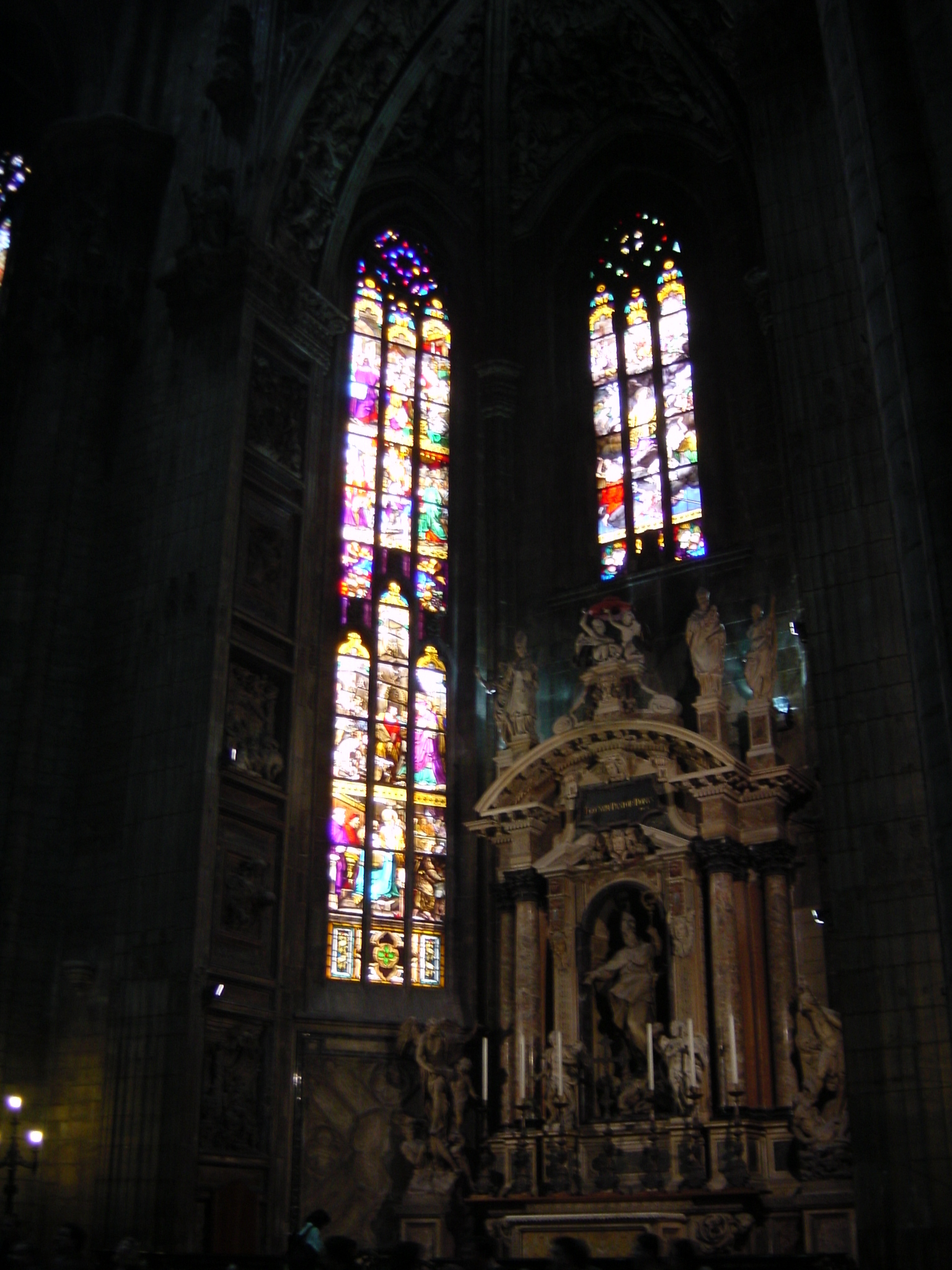 照片 意大利(Italy) 米兰(Milan) 大教堂(Duomo) 2001-10 14