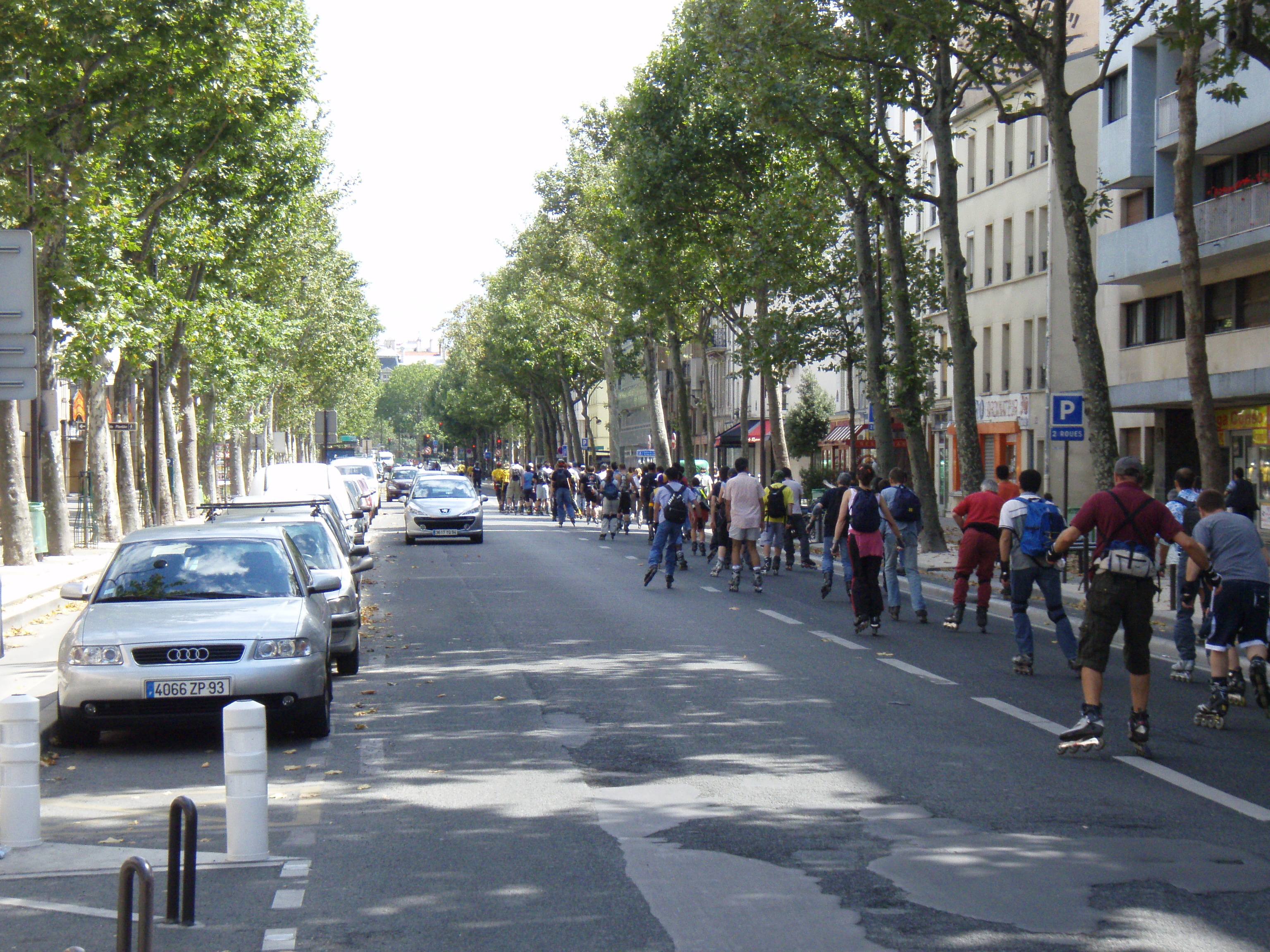 照片 法国(France) 巴黎(Paris) 轮滑漫游活动(Randonnee Roller et Coquillages) 2007-07 18
