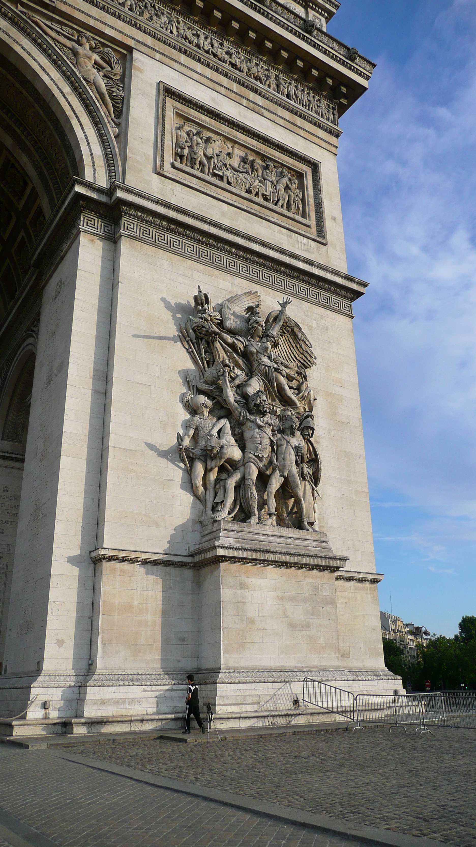 照片 法国(France) 巴黎(Paris) 星形广场和凯旋门(Etoile and Arc de Triomphe) 2007-06 25