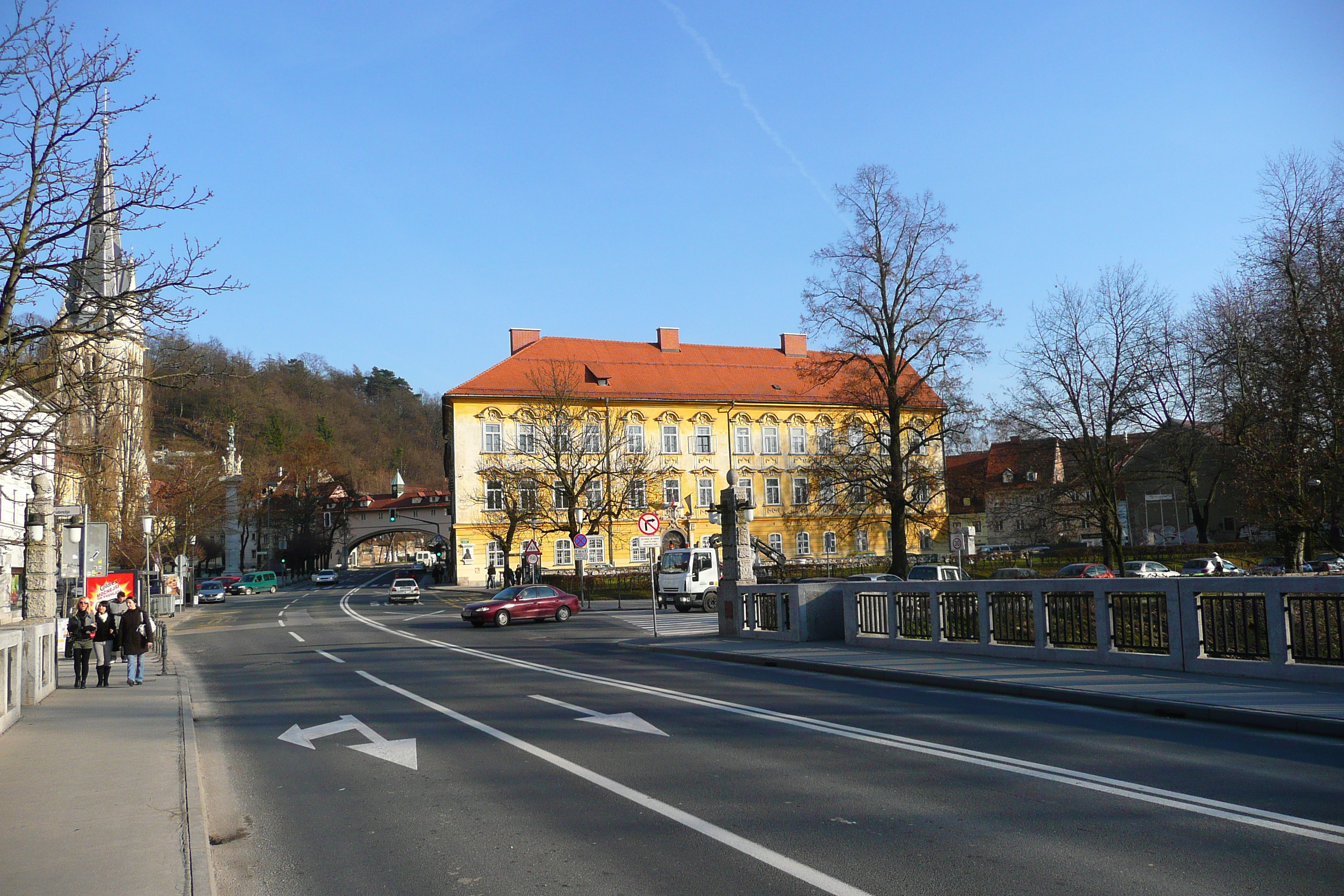 照片 斯洛文尼亚(Slovenia) 卢布尔雅那(Ljubljana) 历史中心(Historic Centre) 2008-01 18