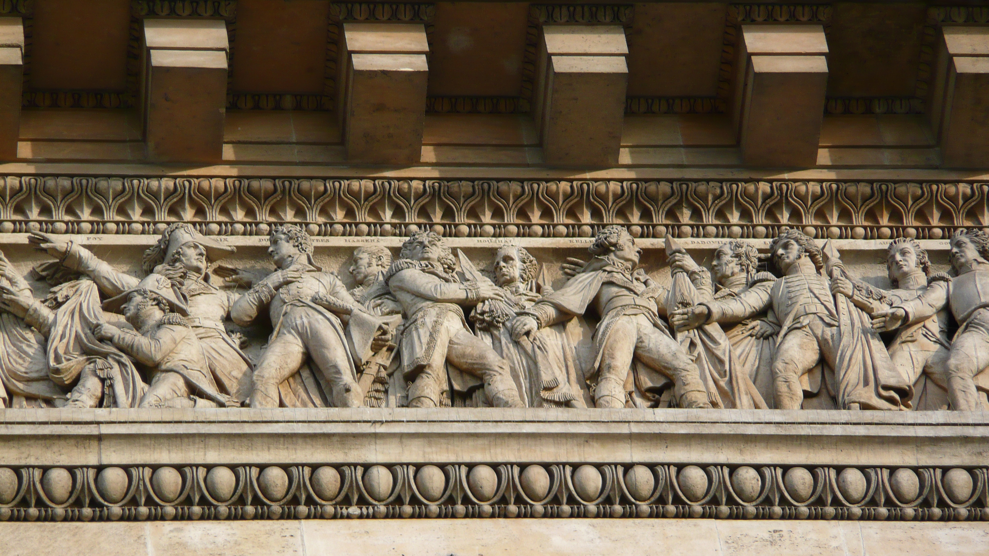 照片 法国(France) 巴黎(Paris) 星形广场和凯旋门(Etoile and Arc de Triomphe) 2007-06 3