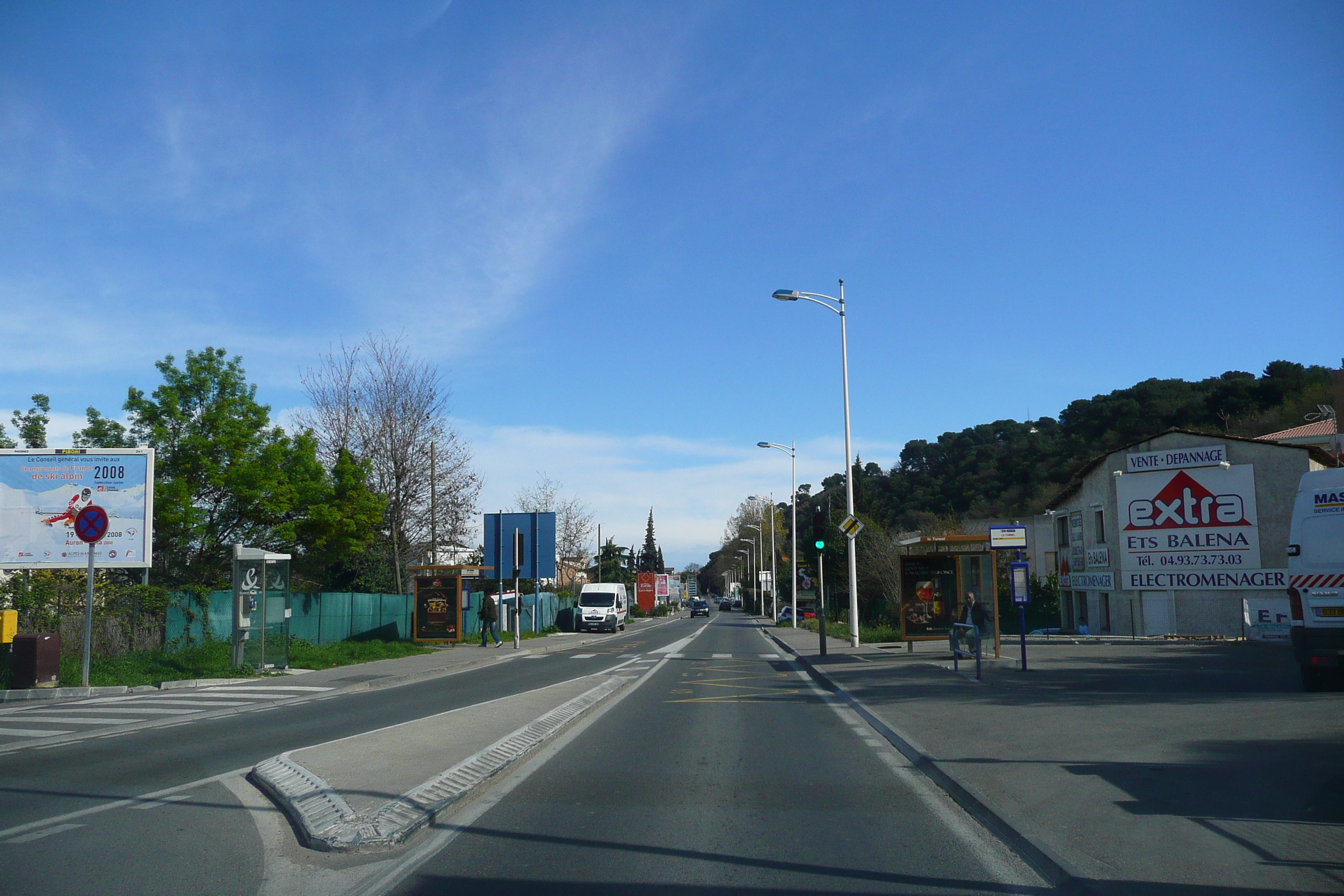 照片 法国(France) 蔚蓝海岸(French Riviera) 旺斯至卡涅公路(Vence to Cagnes road) 2008-03 19