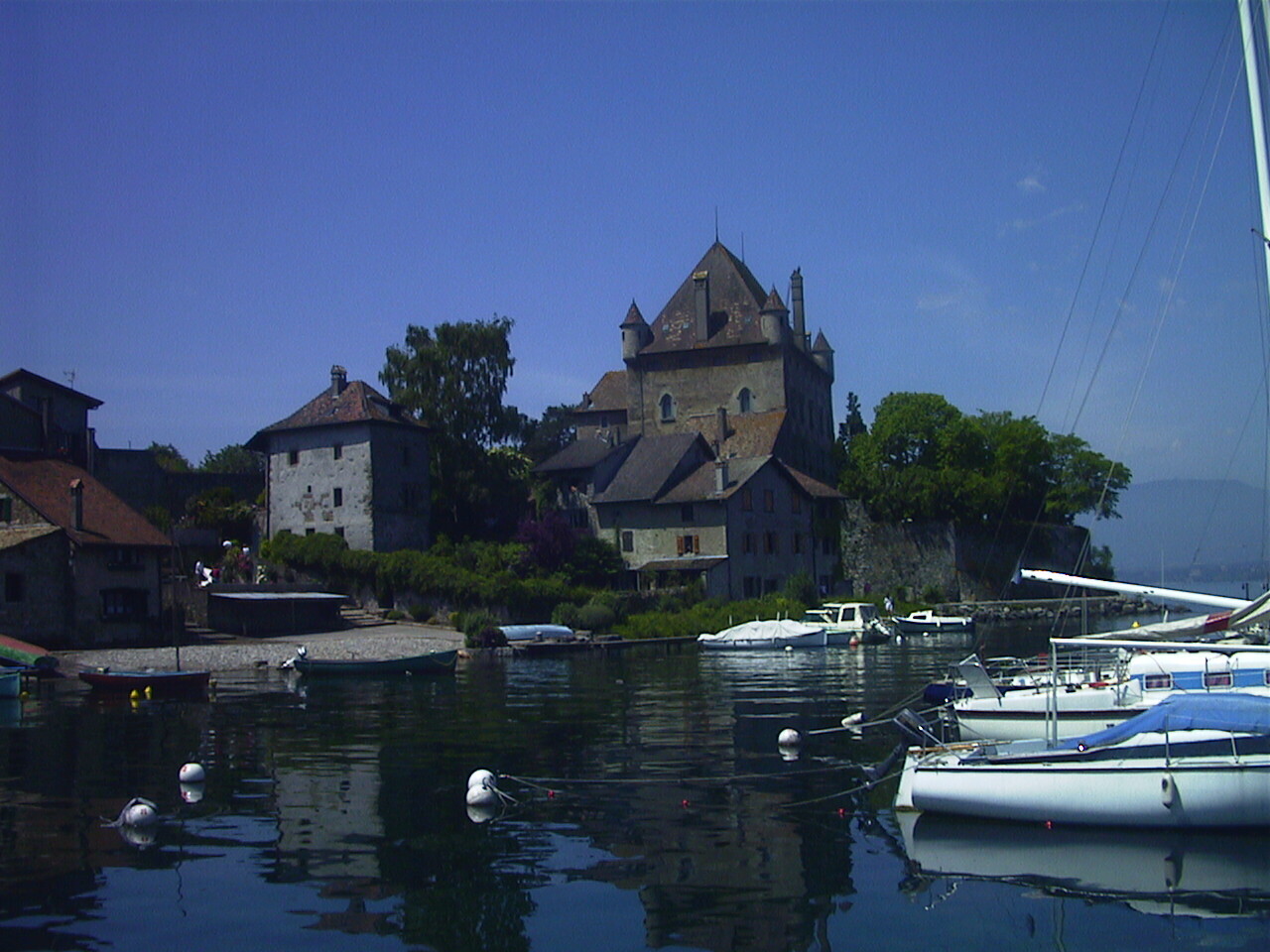 照片 法国(France) 伊瓦尔(Yvoire) 1999-06 4
