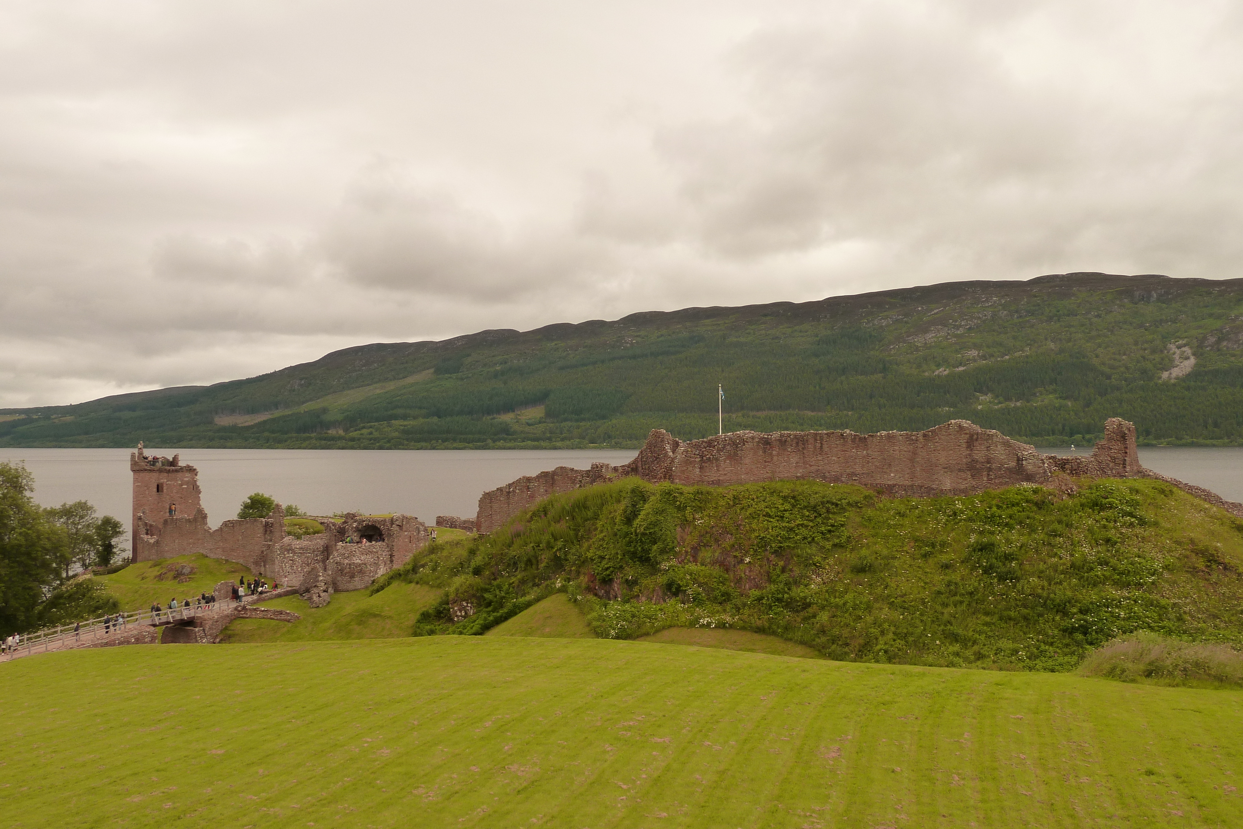 照片 英国(United Kingdom) 苏格兰(Scotland) 厄克特城堡（尼斯湖）(Urquhart Castle (Loch Ness)) 2011-07 25