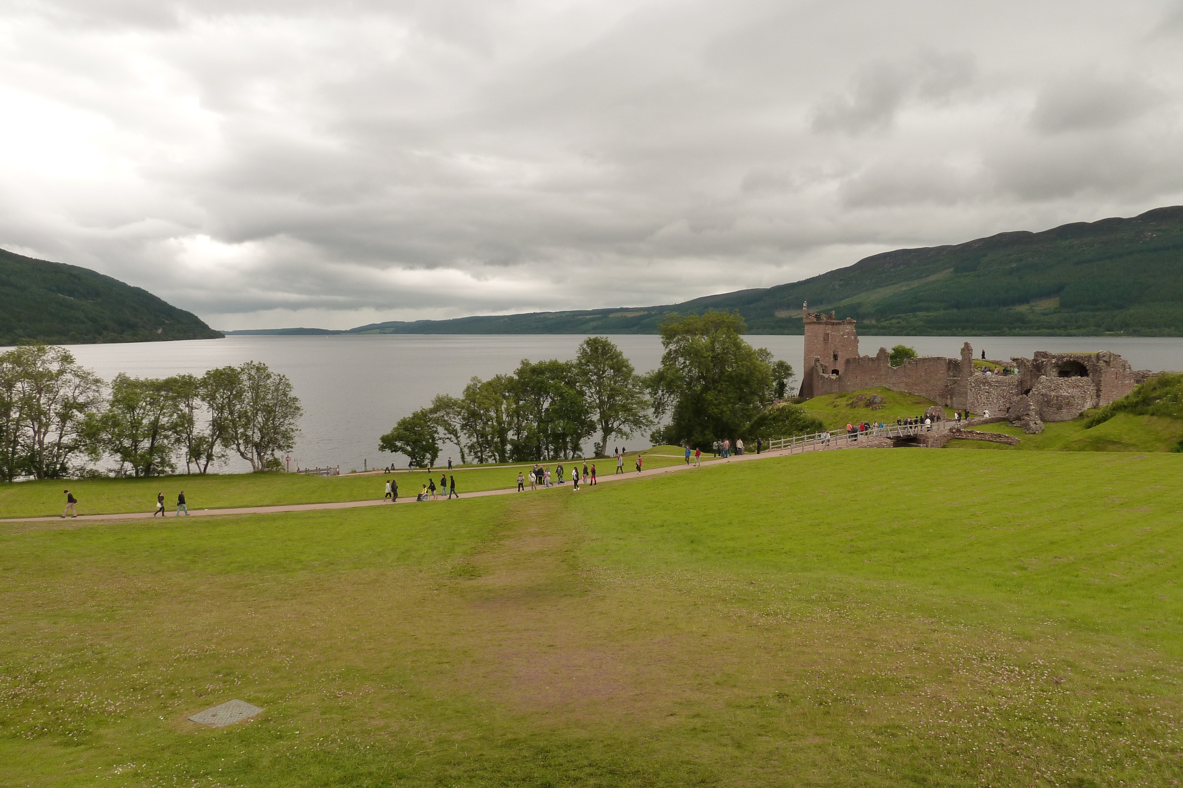 照片 英国(United Kingdom) 苏格兰(Scotland) 厄克特城堡（尼斯湖）(Urquhart Castle (Loch Ness)) 2011-07 23