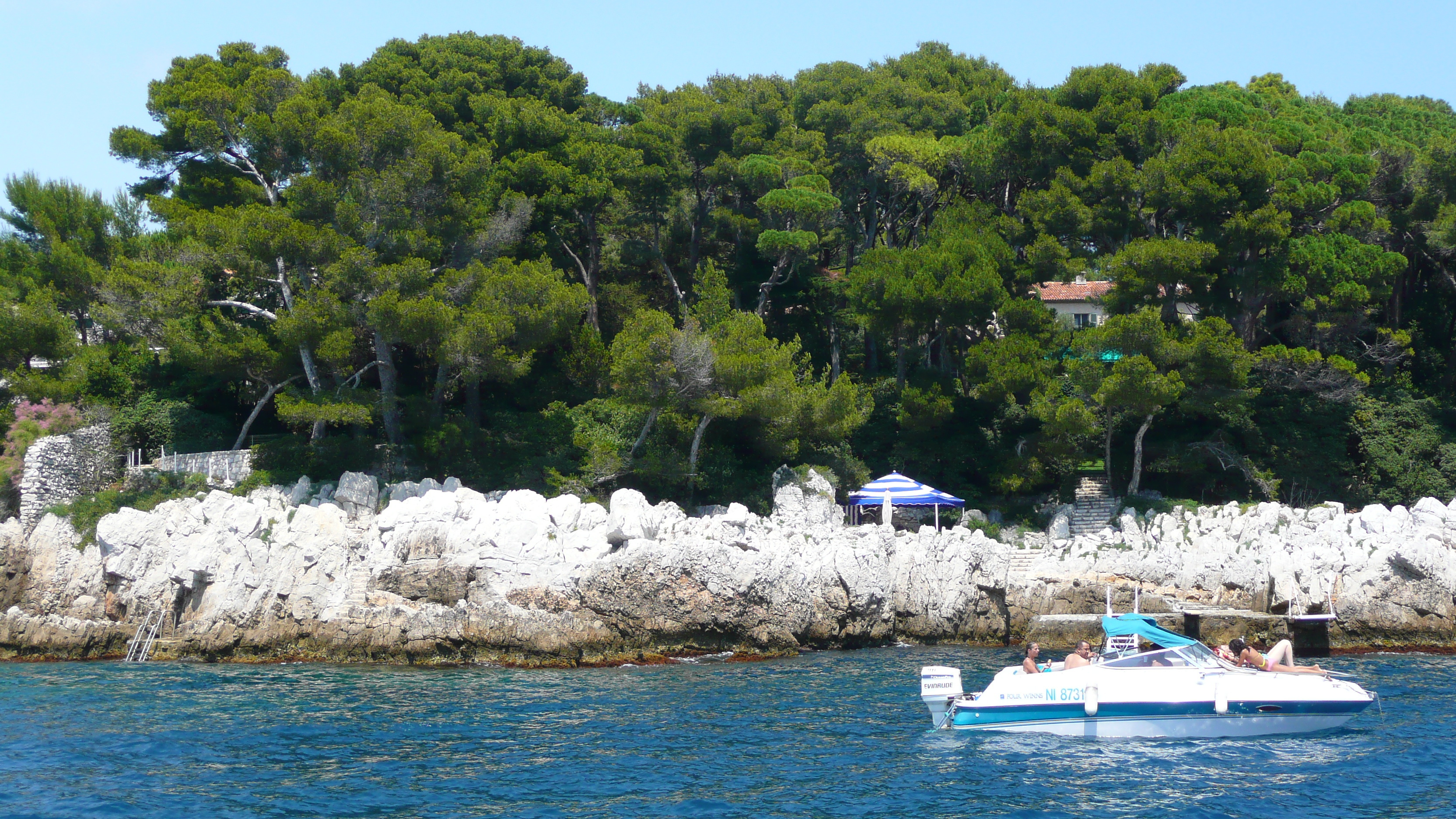 照片 法国(France) 昂蒂布角(Cap d'Antibes) 假银湾(Anse de l'Argent Faux) 2007-07 58