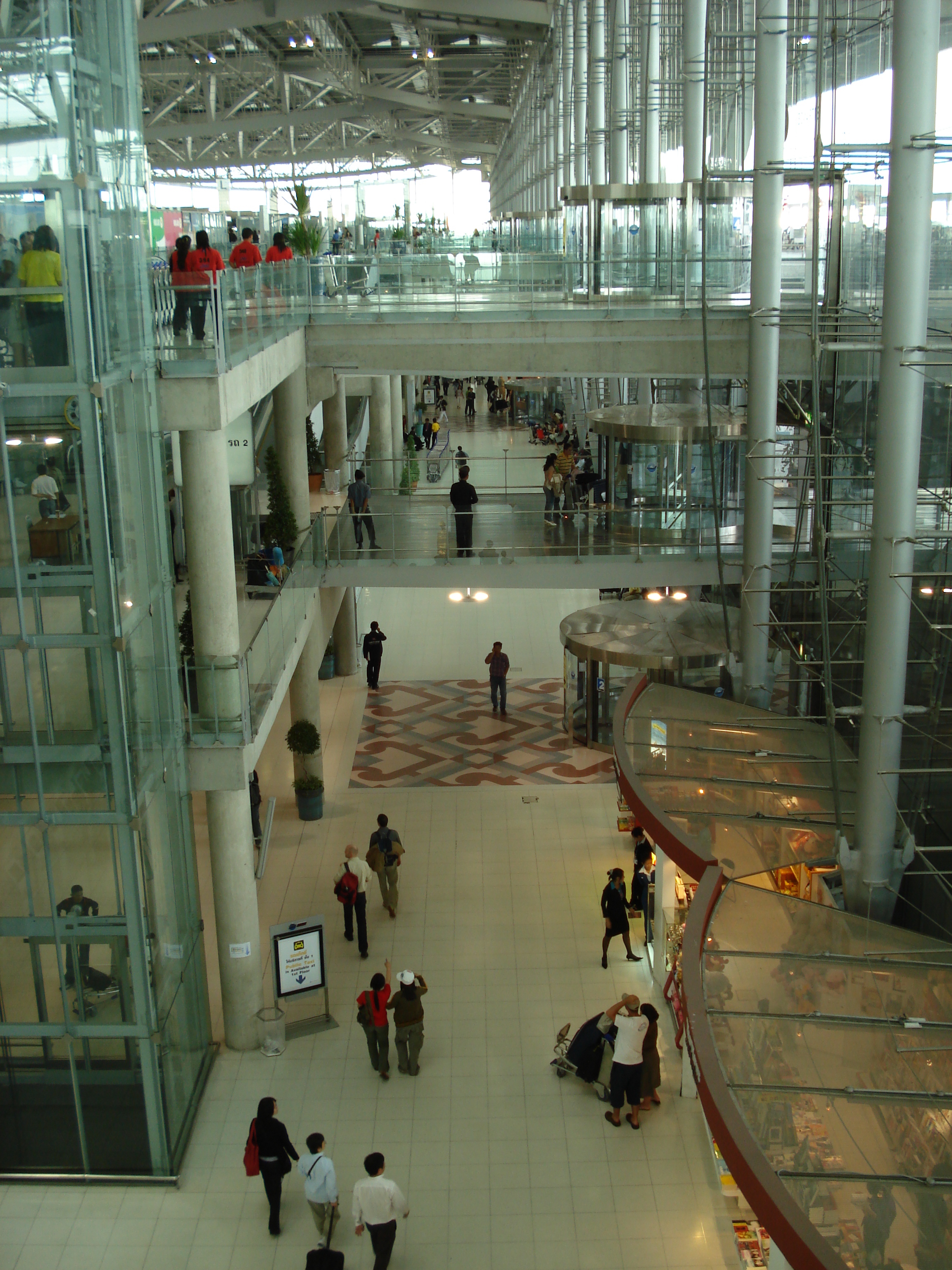 照片 泰国(Thailand) 曼谷(Bangkok) 素万那普机场(Suvarnabhumi Airport) 2007-02 79