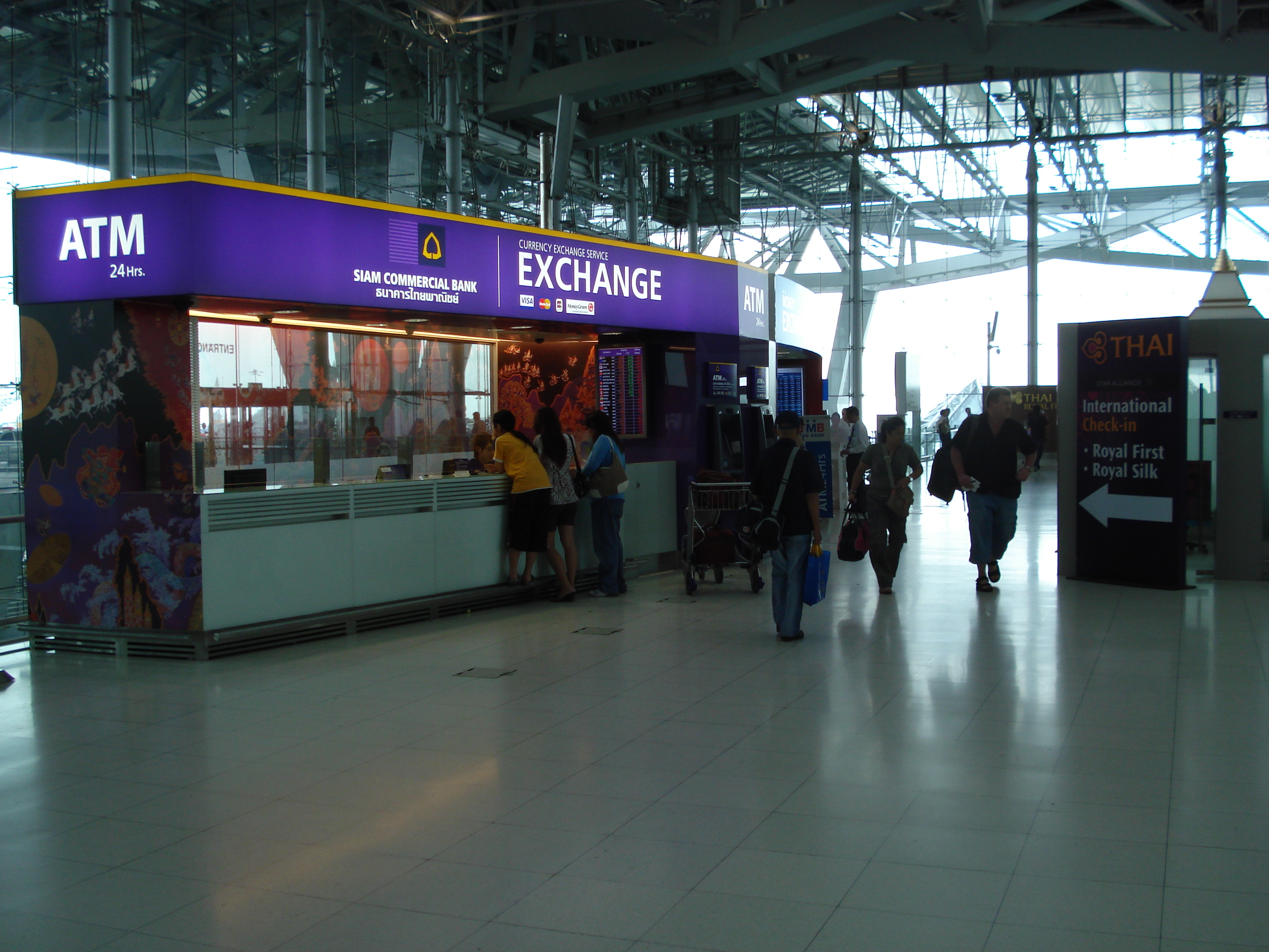 照片 泰国(Thailand) 曼谷(Bangkok) 素万那普机场(Suvarnabhumi Airport) 2007-02 51