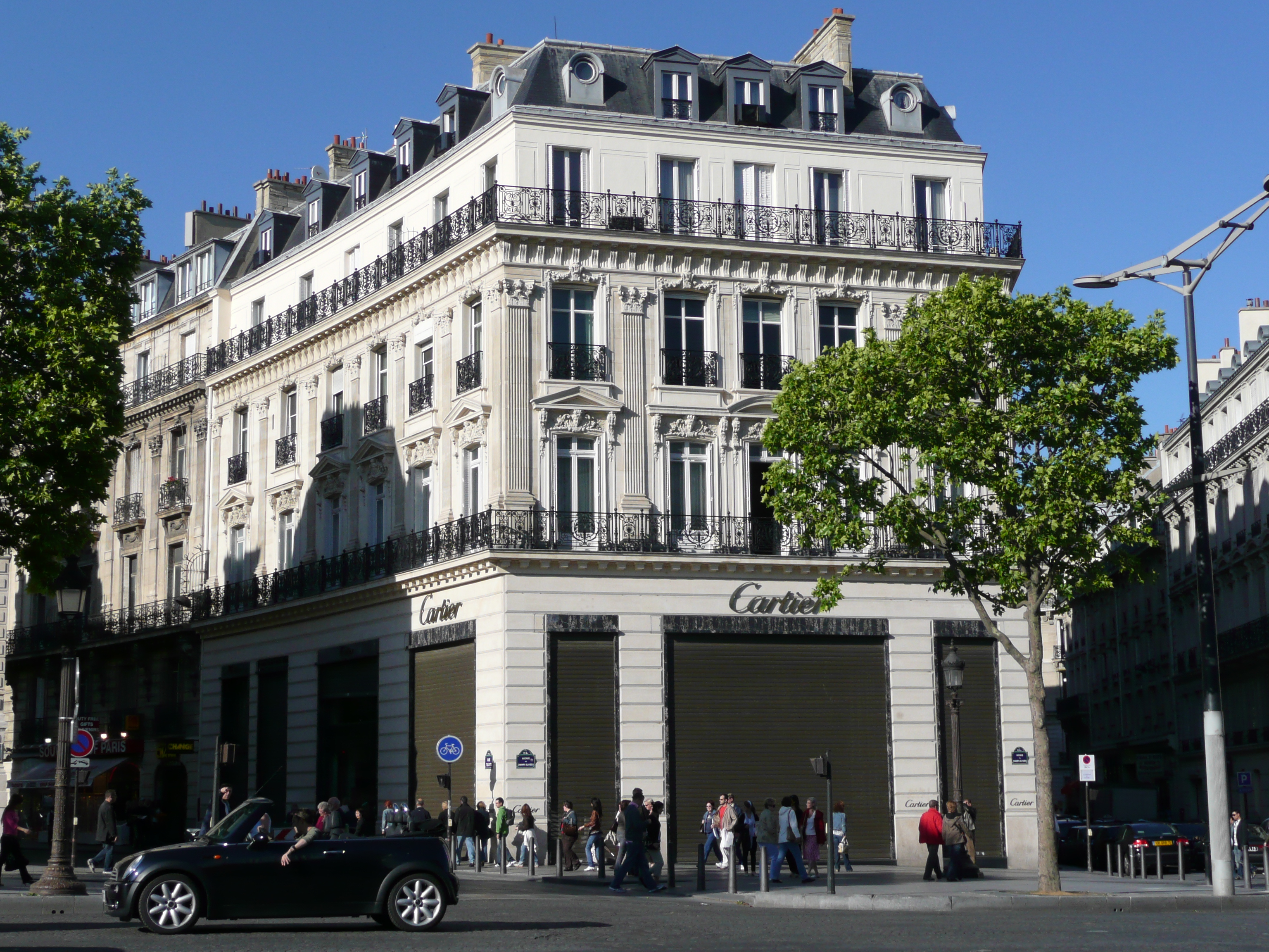 照片 法国(France) 巴黎(Paris) 星形广场和凯旋门(Etoile and Arc de Triomphe) 2007-05 36