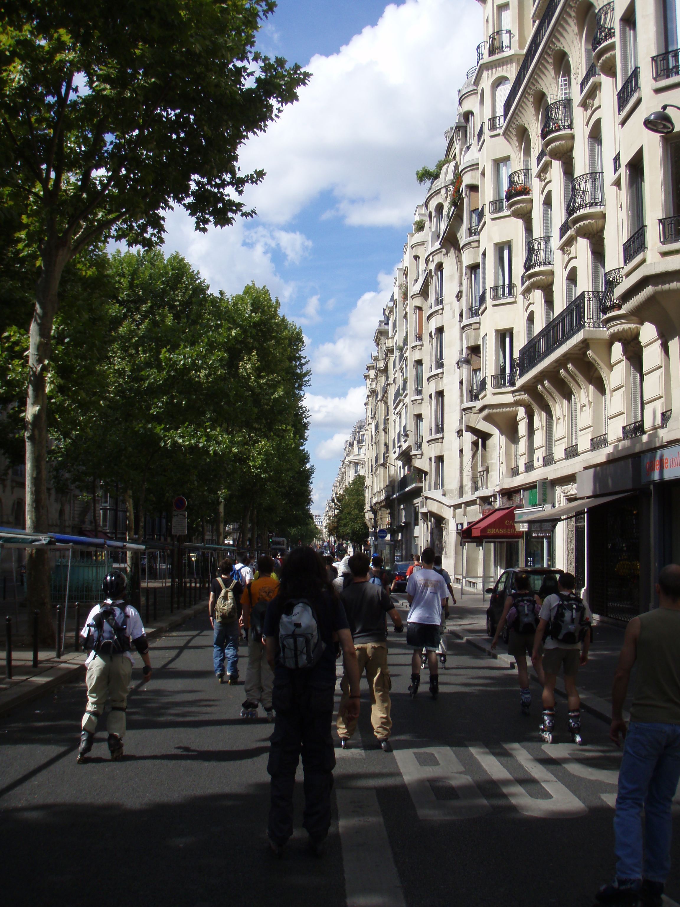 照片 法国(France) 巴黎(Paris) 轮滑漫游活动(Randonnee Roller et Coquillages) 2007-07 107