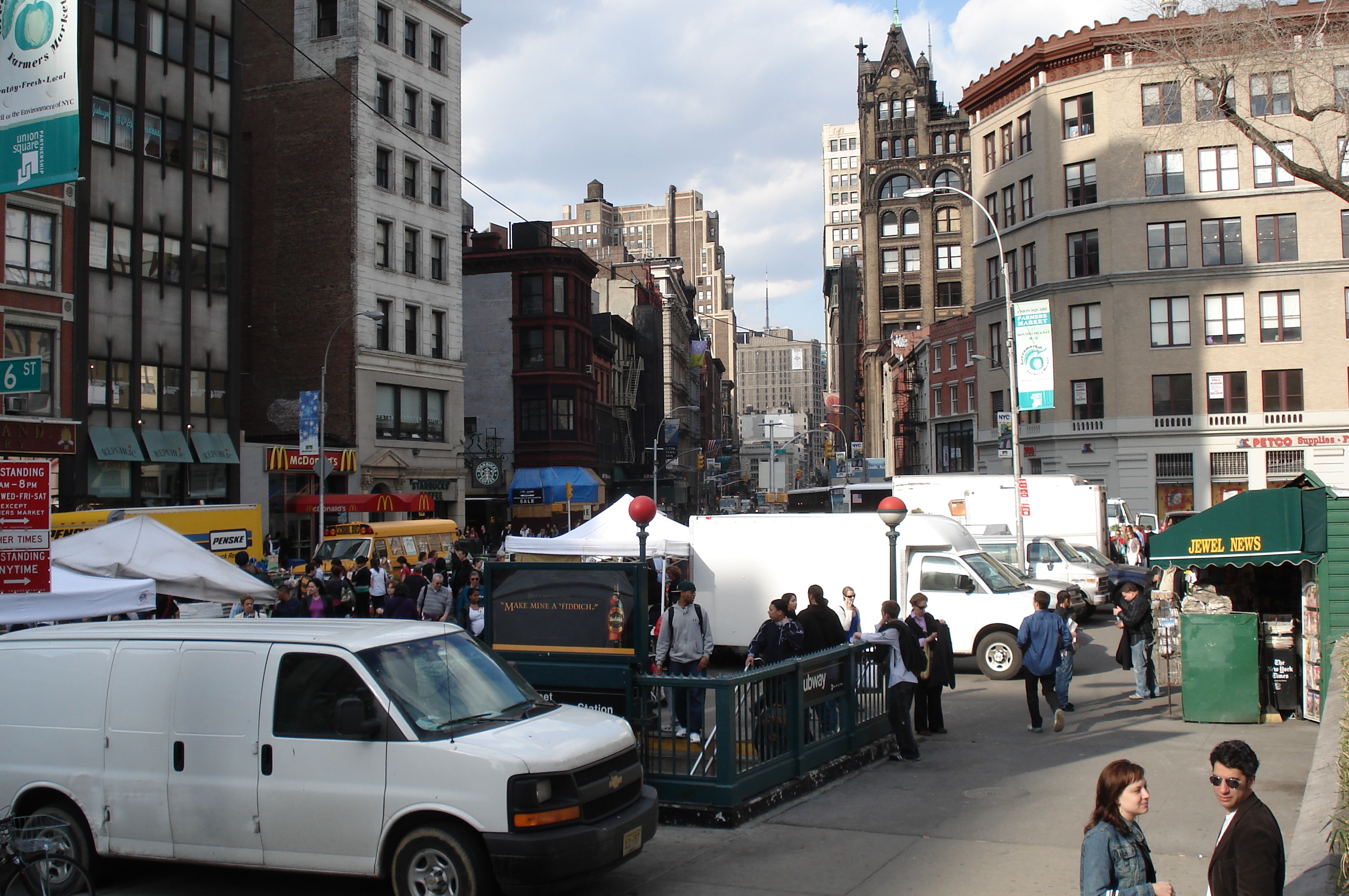 照片 美国(United States) 纽约(New York) 联合广场(Union Square) 2006-03 17