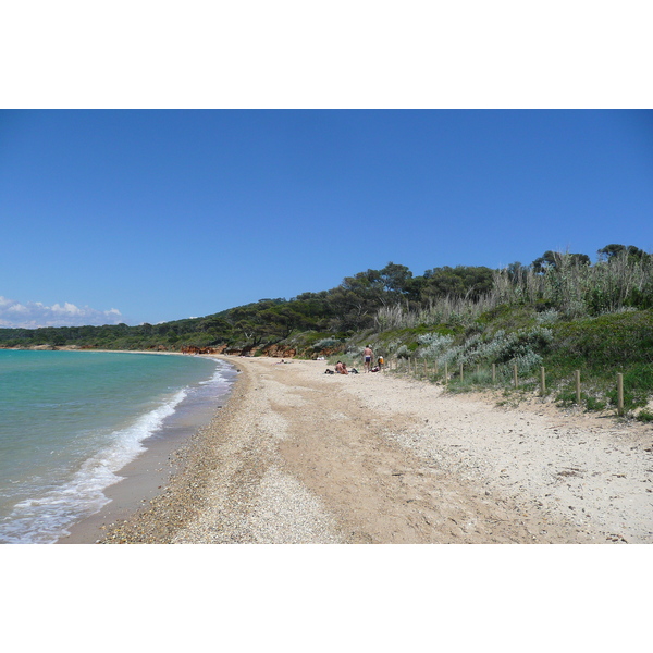 照片 法国(France) 波克罗勒岛(Porquerolles Island) 库尔塔德海滩(Courtade beach) 2008-05 31