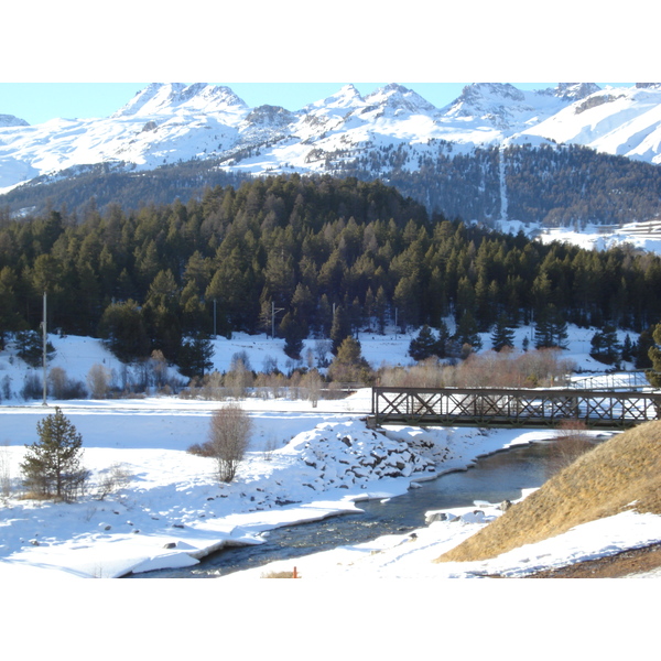 照片 瑞士(Switzerland) 蓬特雷西纳至圣莫里茨公路(Pontresina to St Moritz Road) 2007-01 10