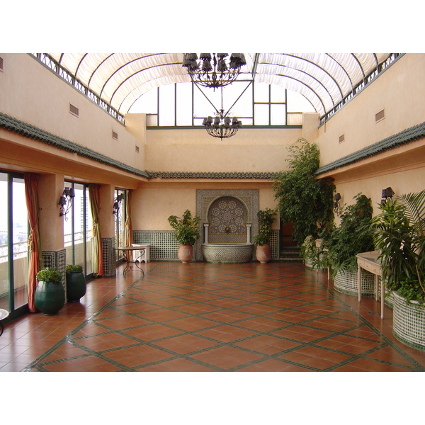 照片 摩洛哥(Morocco) 卡萨布兰卡(Casablanca) 皇家曼苏尔艾美酒店(Royal Mansour Meridien) 2004-09 25